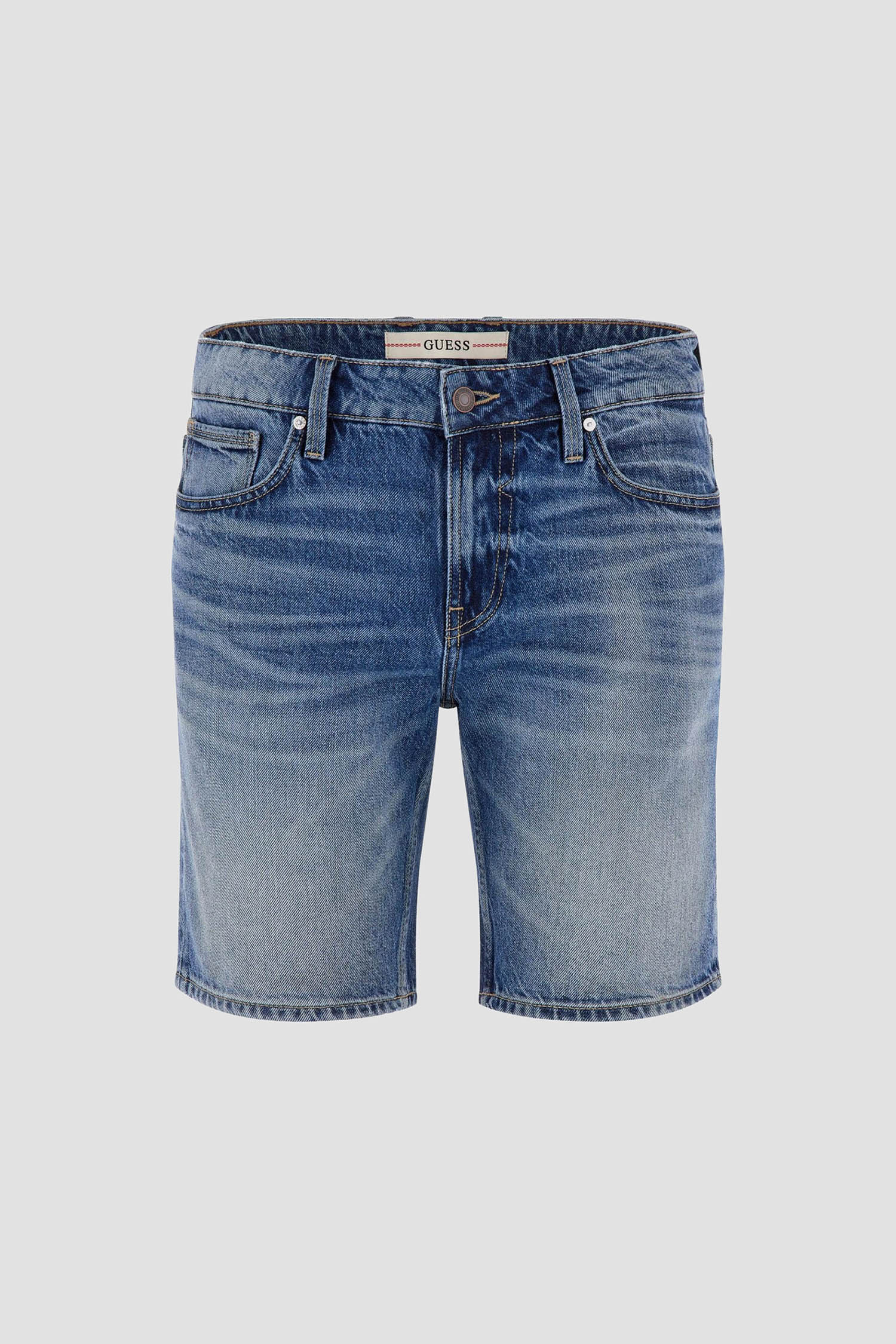 Мужские синие джинсовые шорты Guess M3GD03.D4T9G;BCIT
