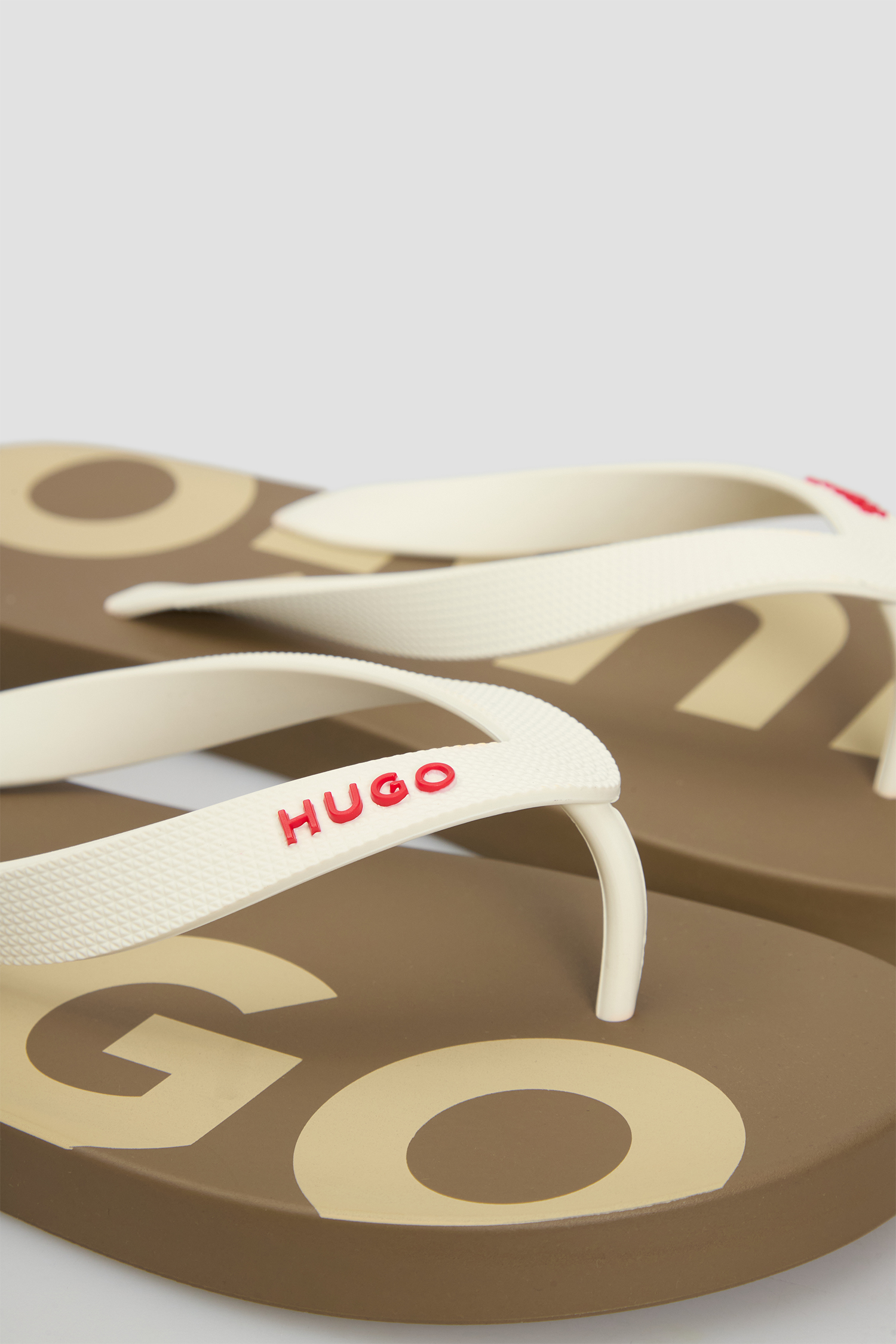 Мужские белые вьетнамки HUGO 50497860;286