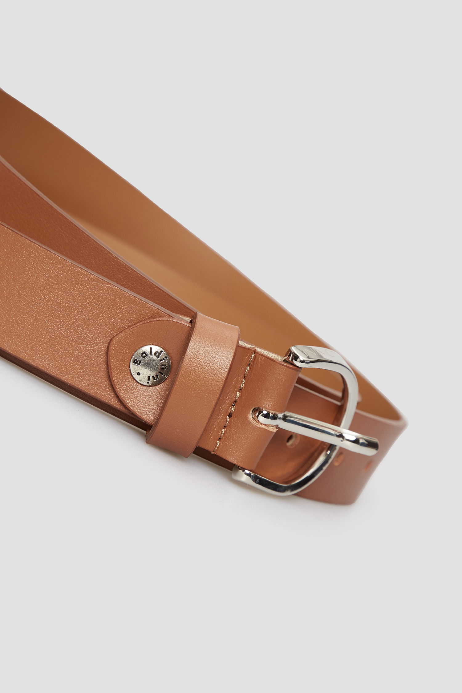 Женский коричневый кожаный ремень BALDININI I4E001XXVITE;4000