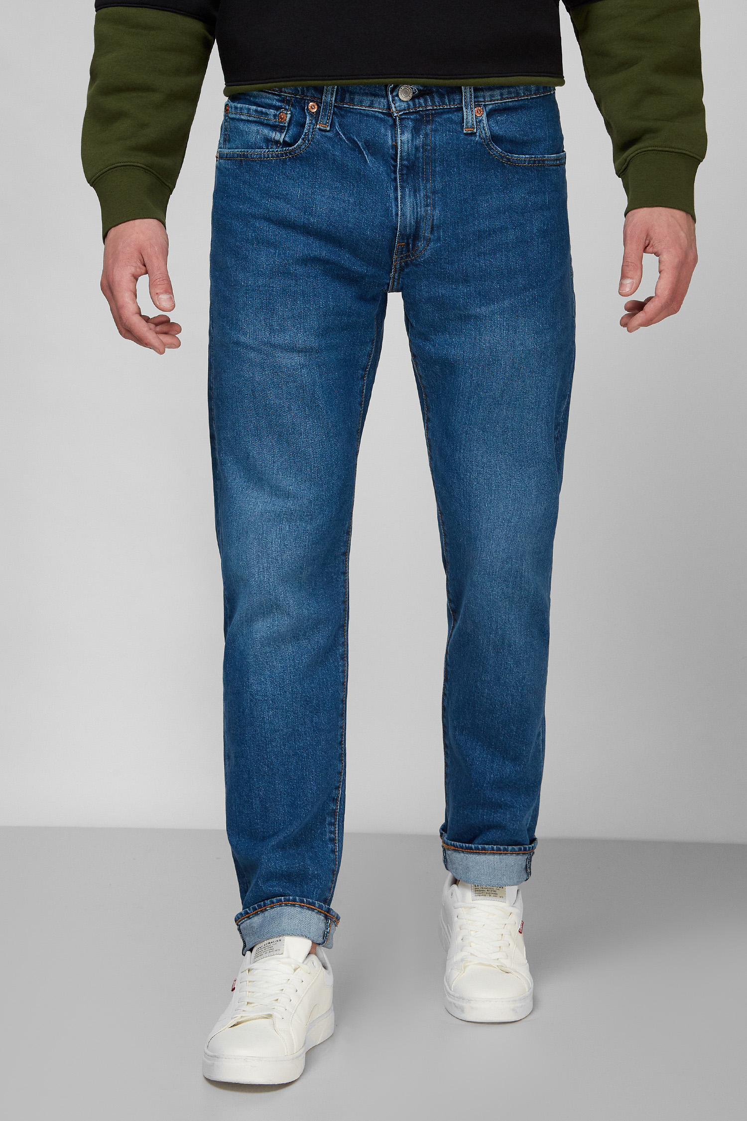 Мужские синие джинсы 502™ Taper Levi’s® 29507;1177