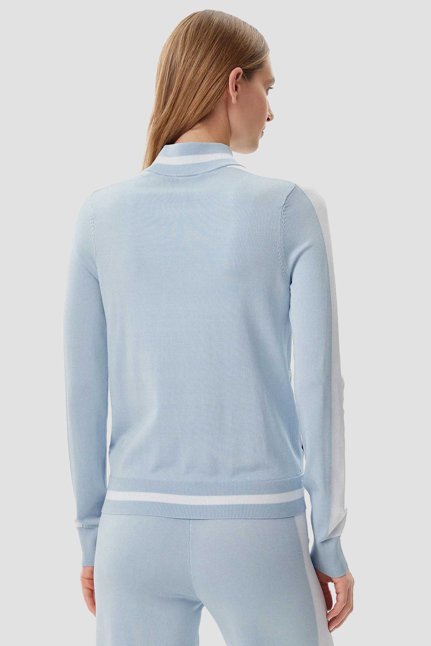 Женская голубая спортивная кофта Guess V5GQ01.Z3D60;G7O3
