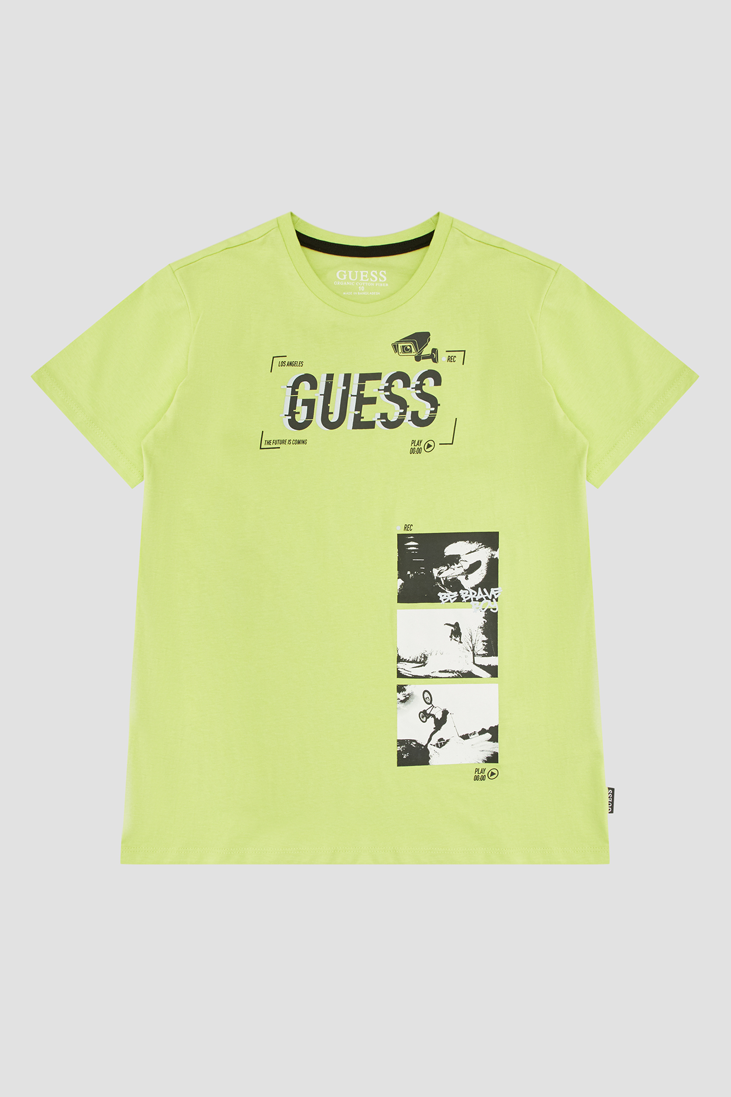 Детская салатовая футболка Guеss Kids L3RI19.K8HM0;G8FX