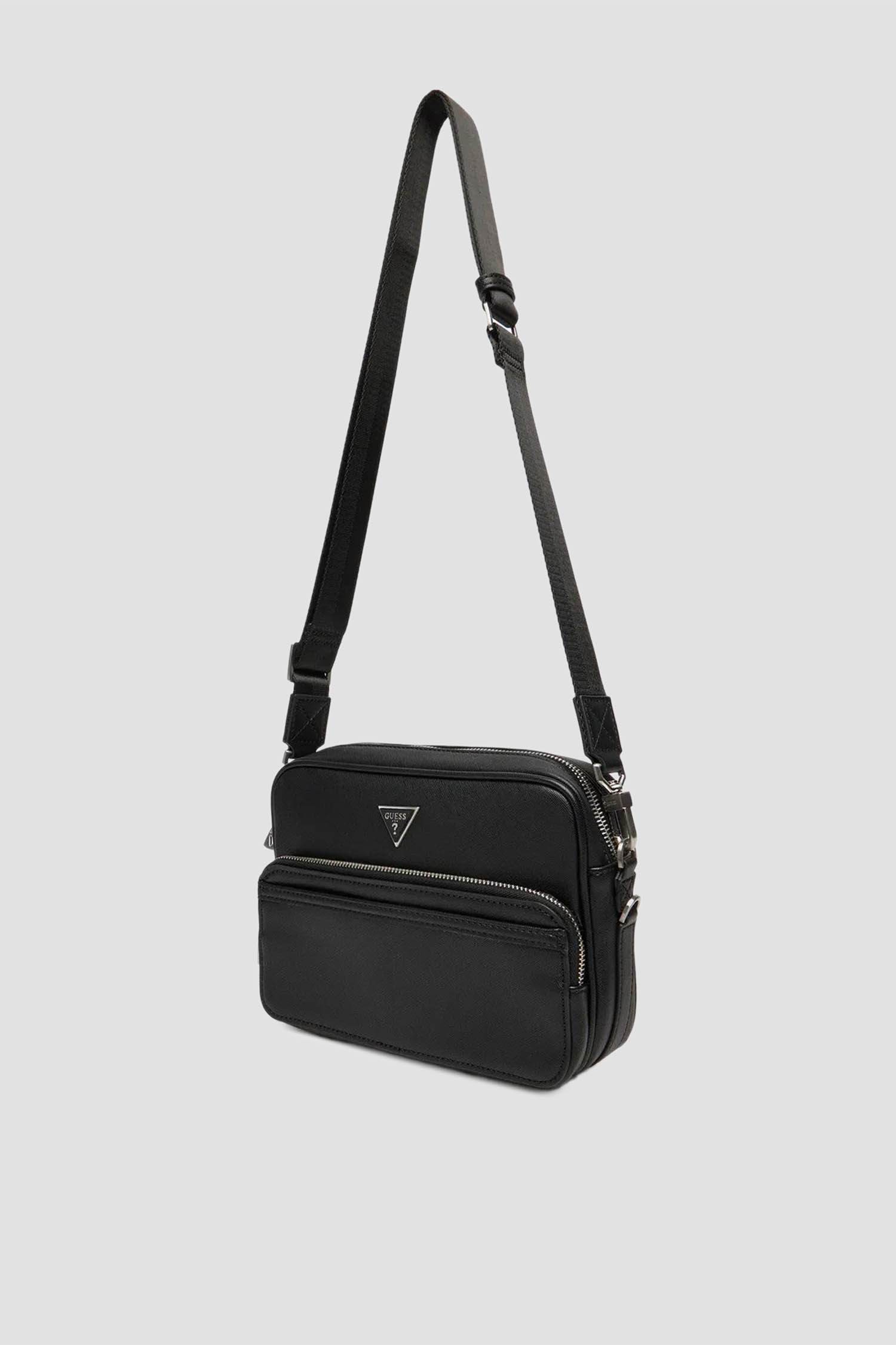 Чоловіча чорна сумка Guess HMMISA.P5422;BLA