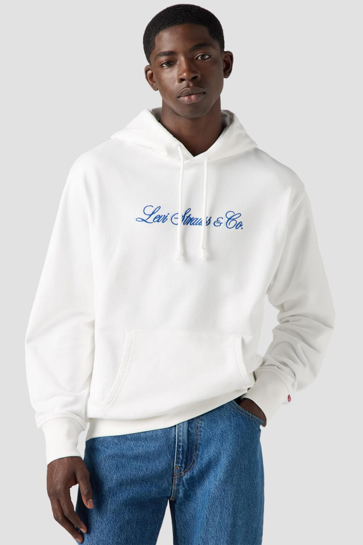 Мужское белое худи Levi’s® A7386;0017