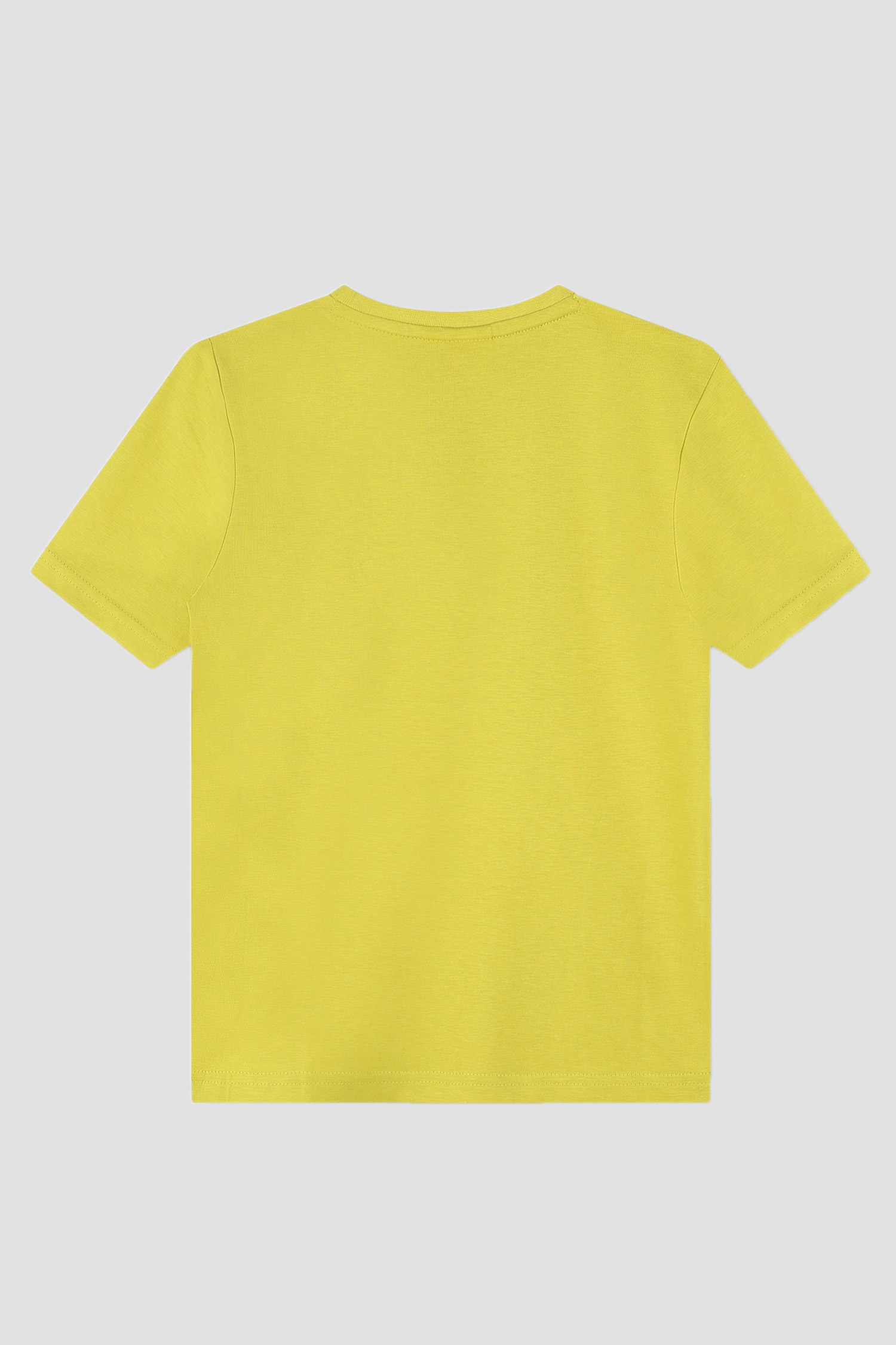 Дитяча жовта футболка BOSS kids J25O66;606