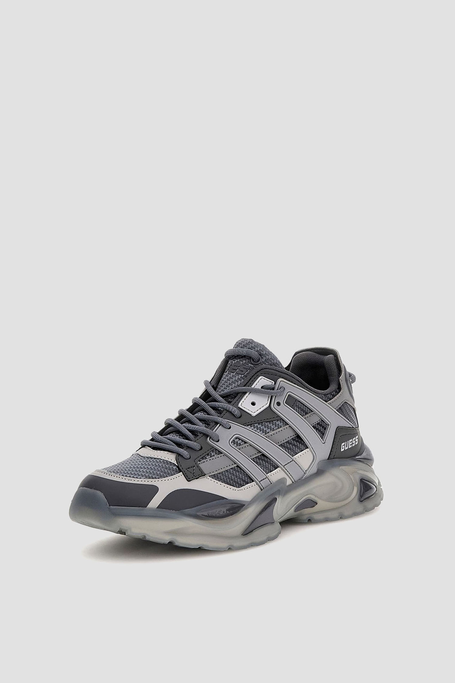 Чоловічі сірі кросівки Guess FMPBEL.FAB12;GREY