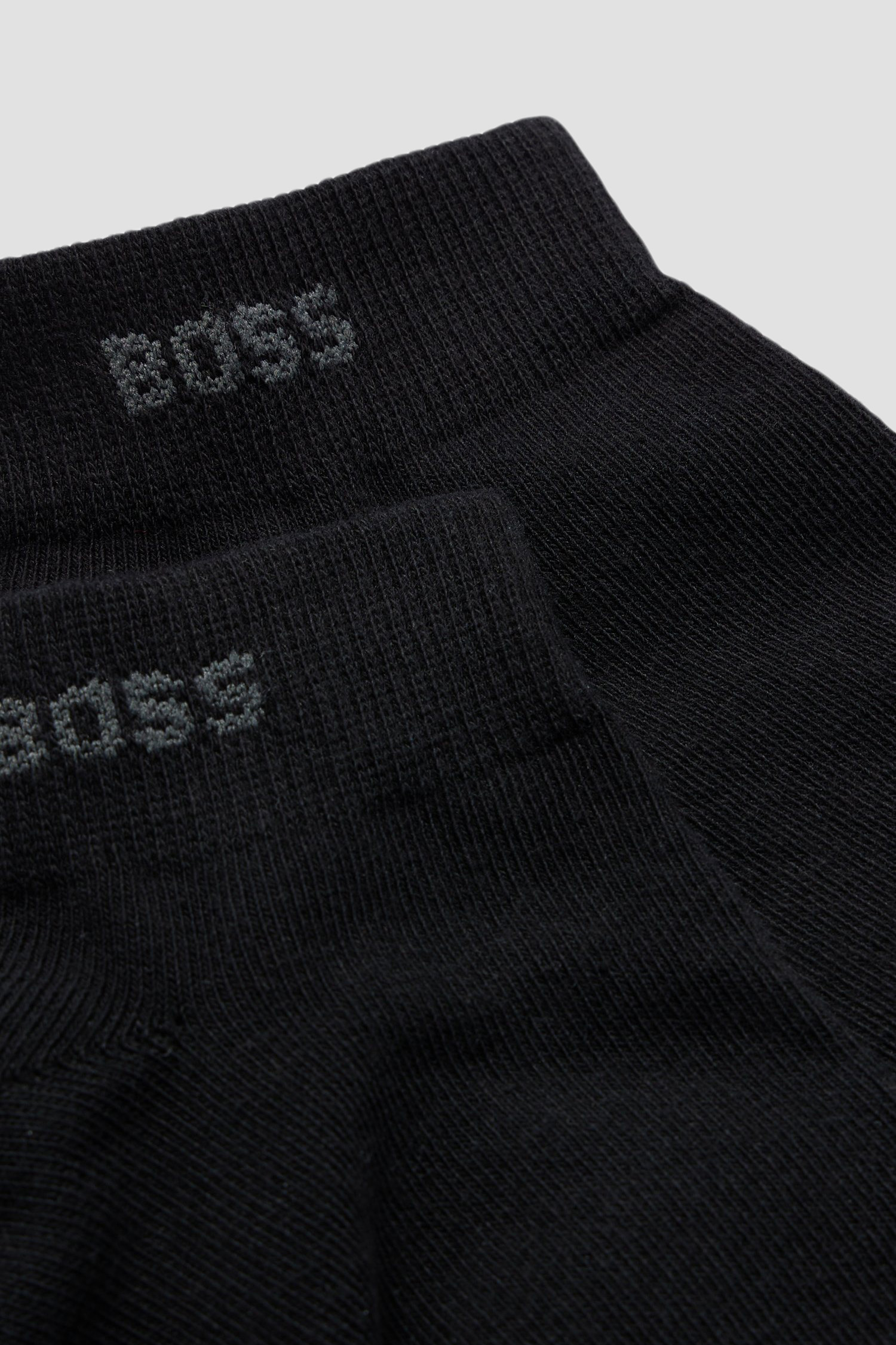 Чоловічі чорні шкарпетки (2 пари) BOSS 50469849;001