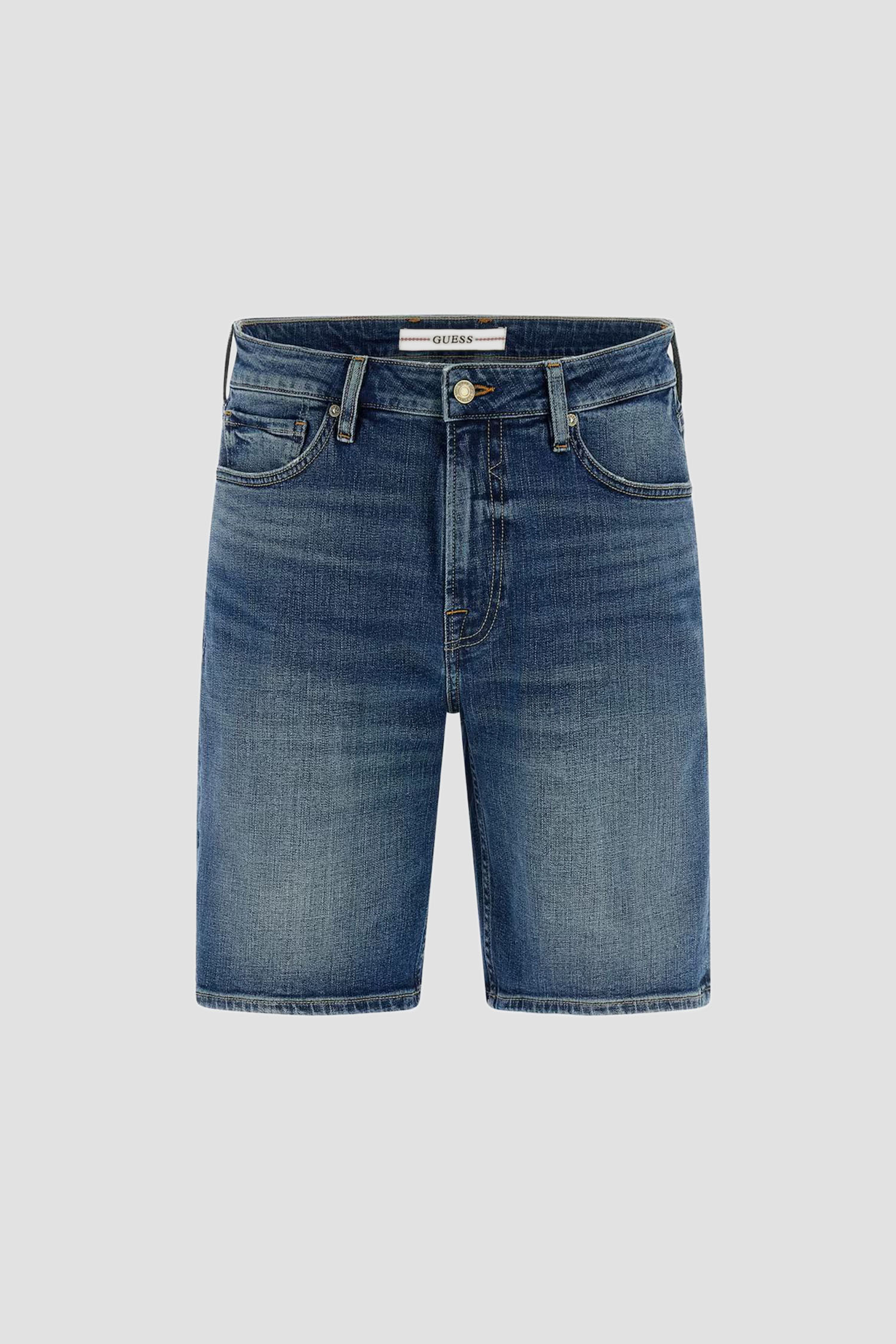 Чоловічі темно-сині джинсові шорти Guess M6GD27.D0777;L4NR