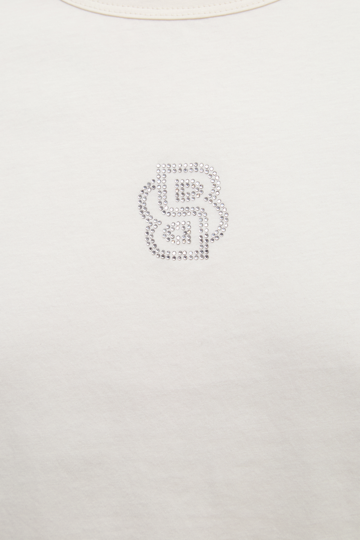 Женская белая футболка BOSS 50537598;118