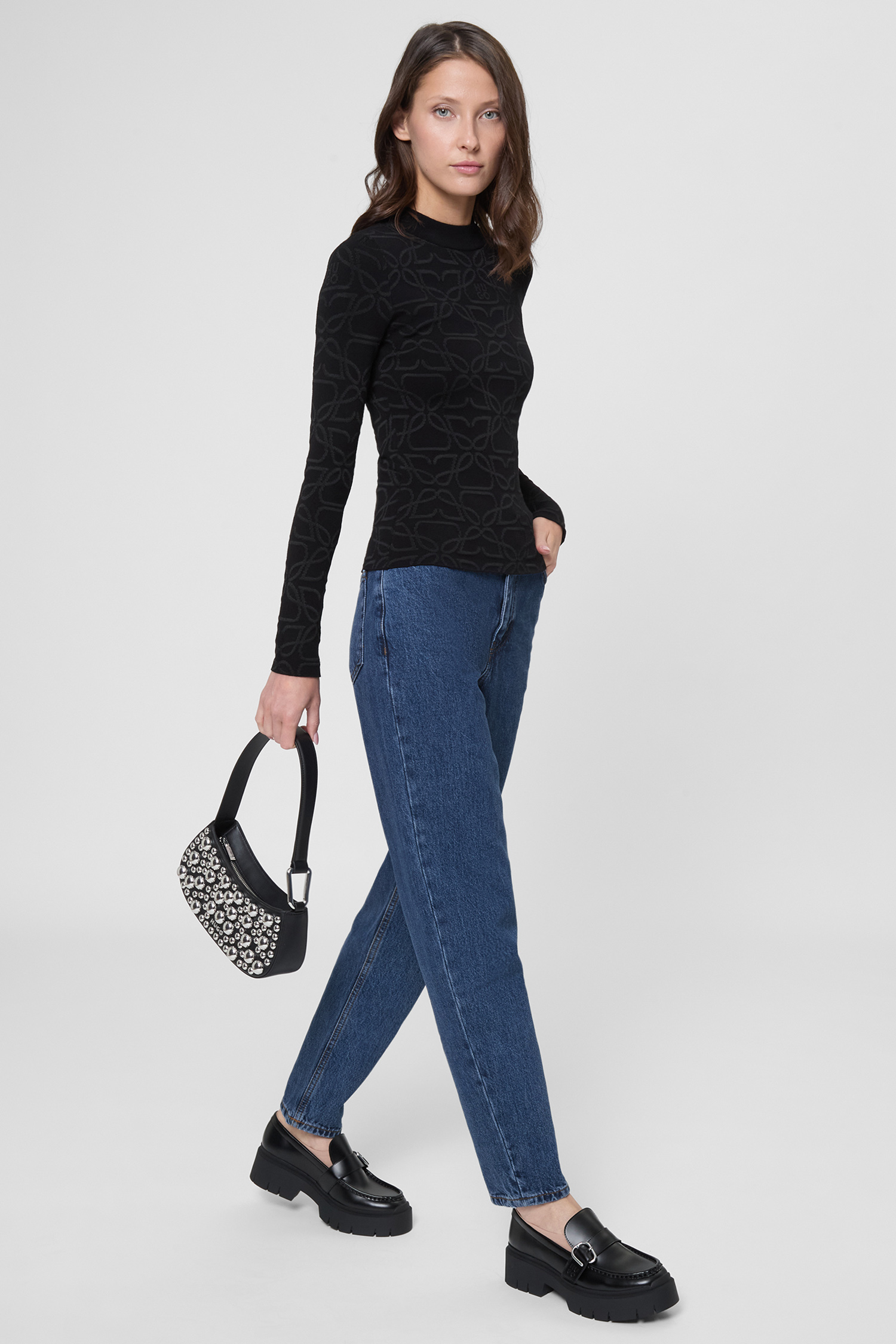 Женские синие джинсы HUGO 50542462;420