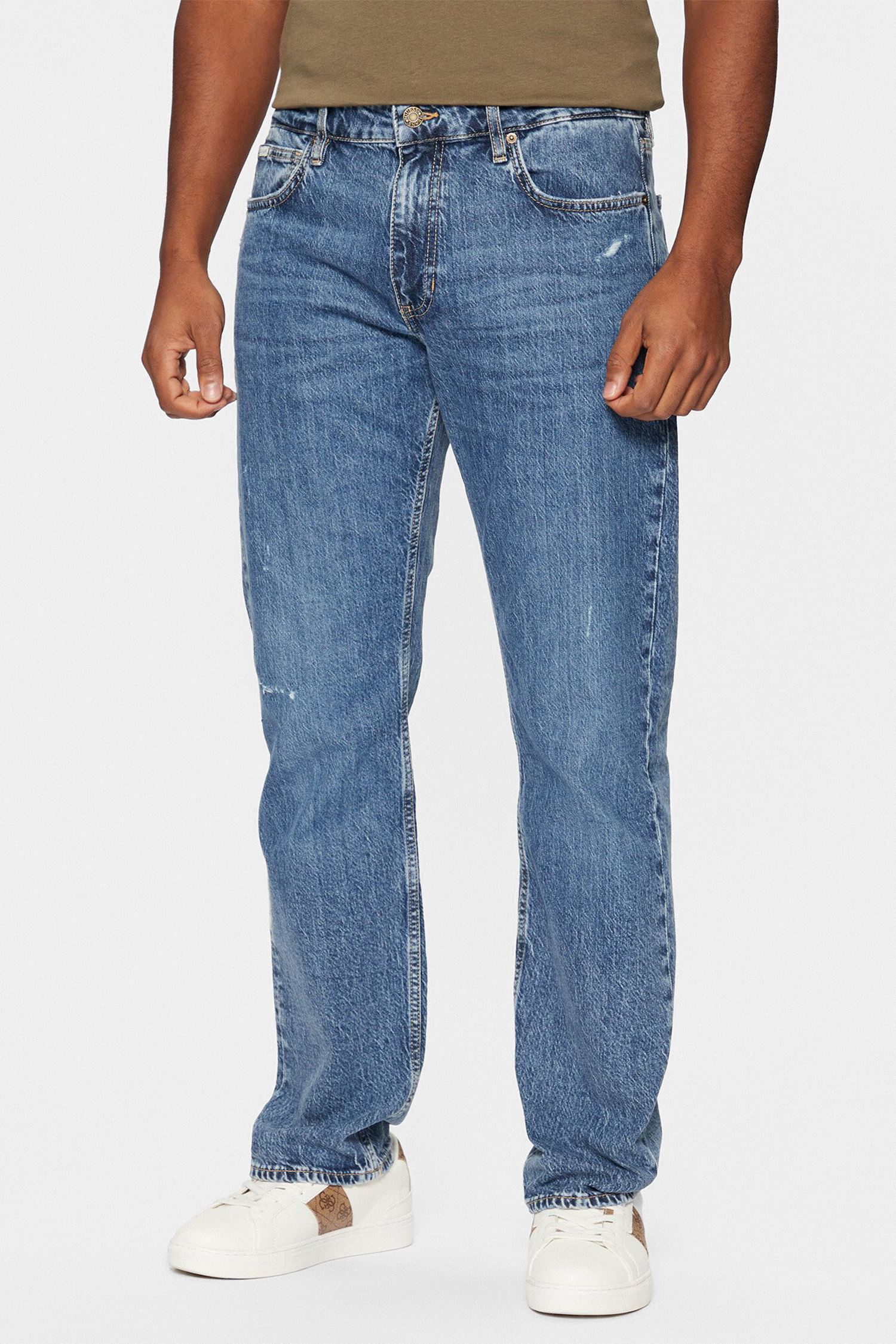 Чоловічі сині джинси Guess Jeans M5RA1B.D5M52;GDIS