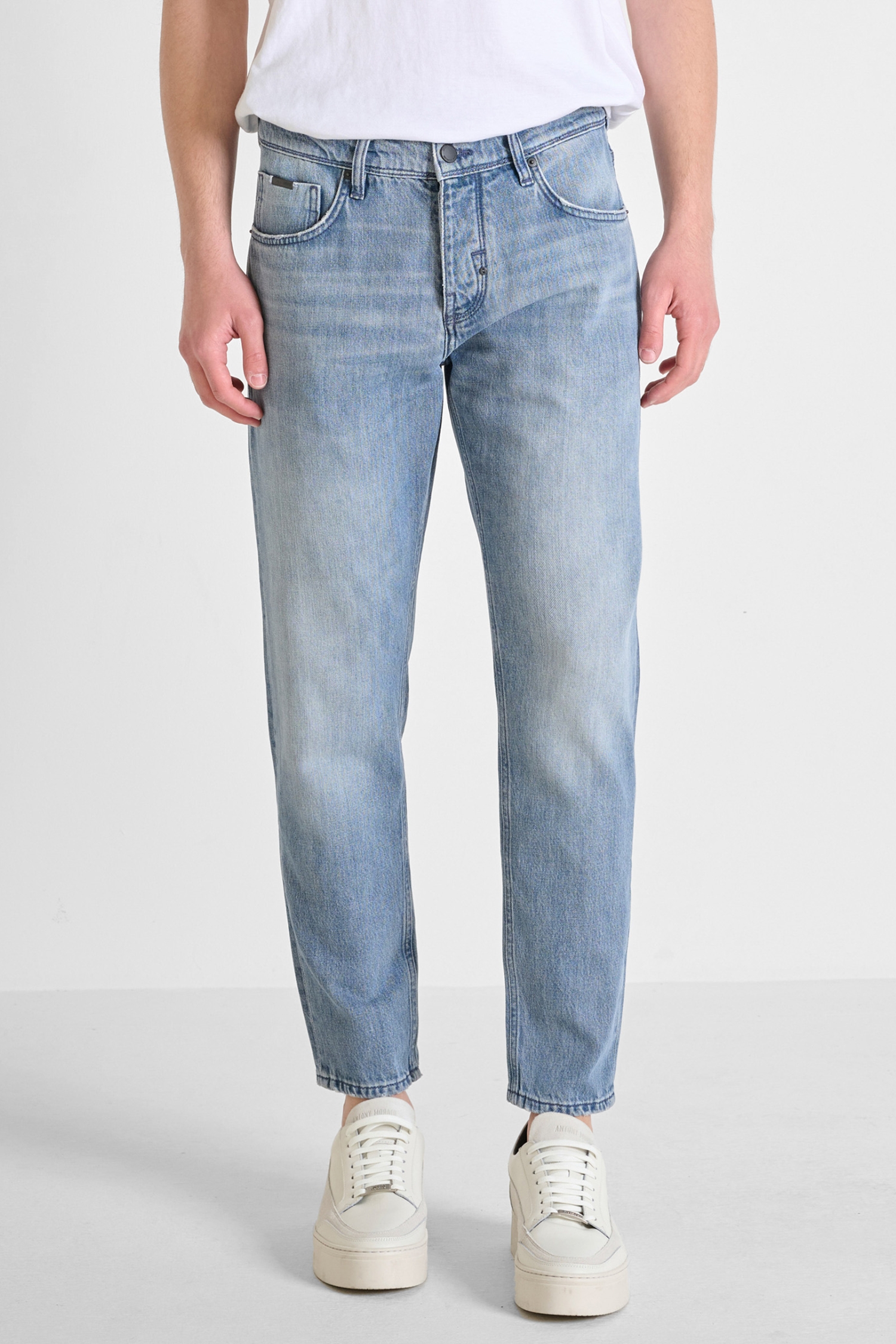 Мужские голубые джинсы Antony Morato MMDT00289.FA700144;7010