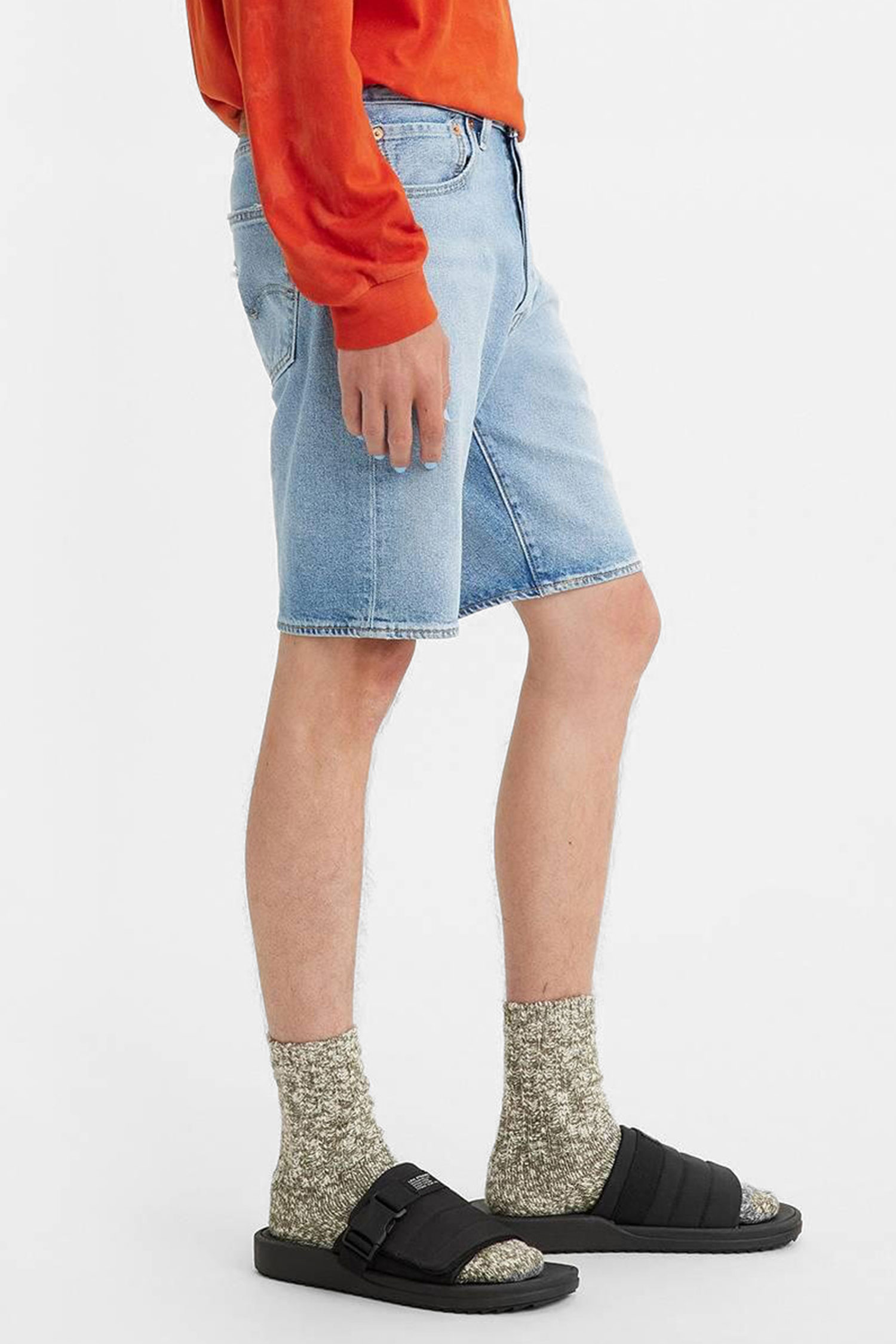 Мужские голубые джинсовые шорты 501® Levi’s® 36512;0186