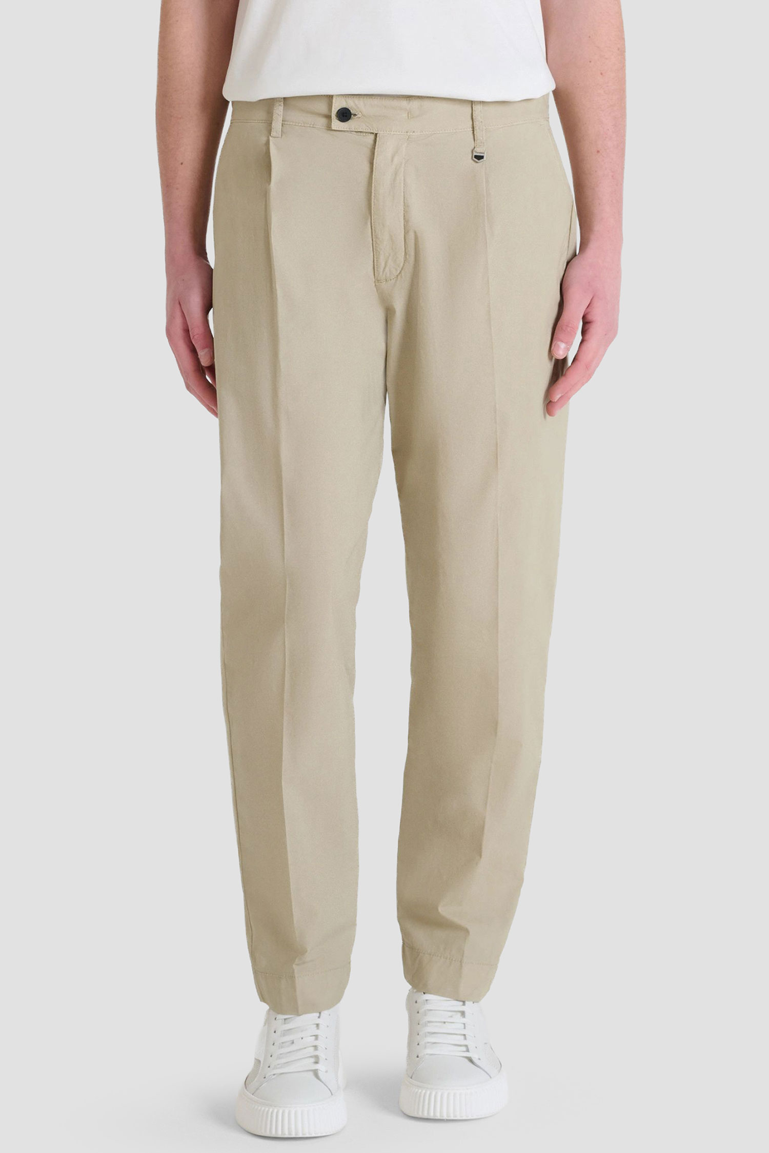 Мужские бежевые брюки Antony Morato MMTR00750.FA900138;2081