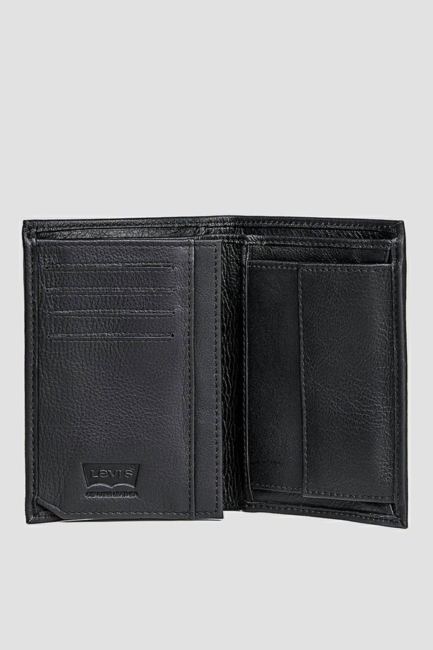 Чоловічий чорний шкіряний гаманець Levi’s® 77173;0372