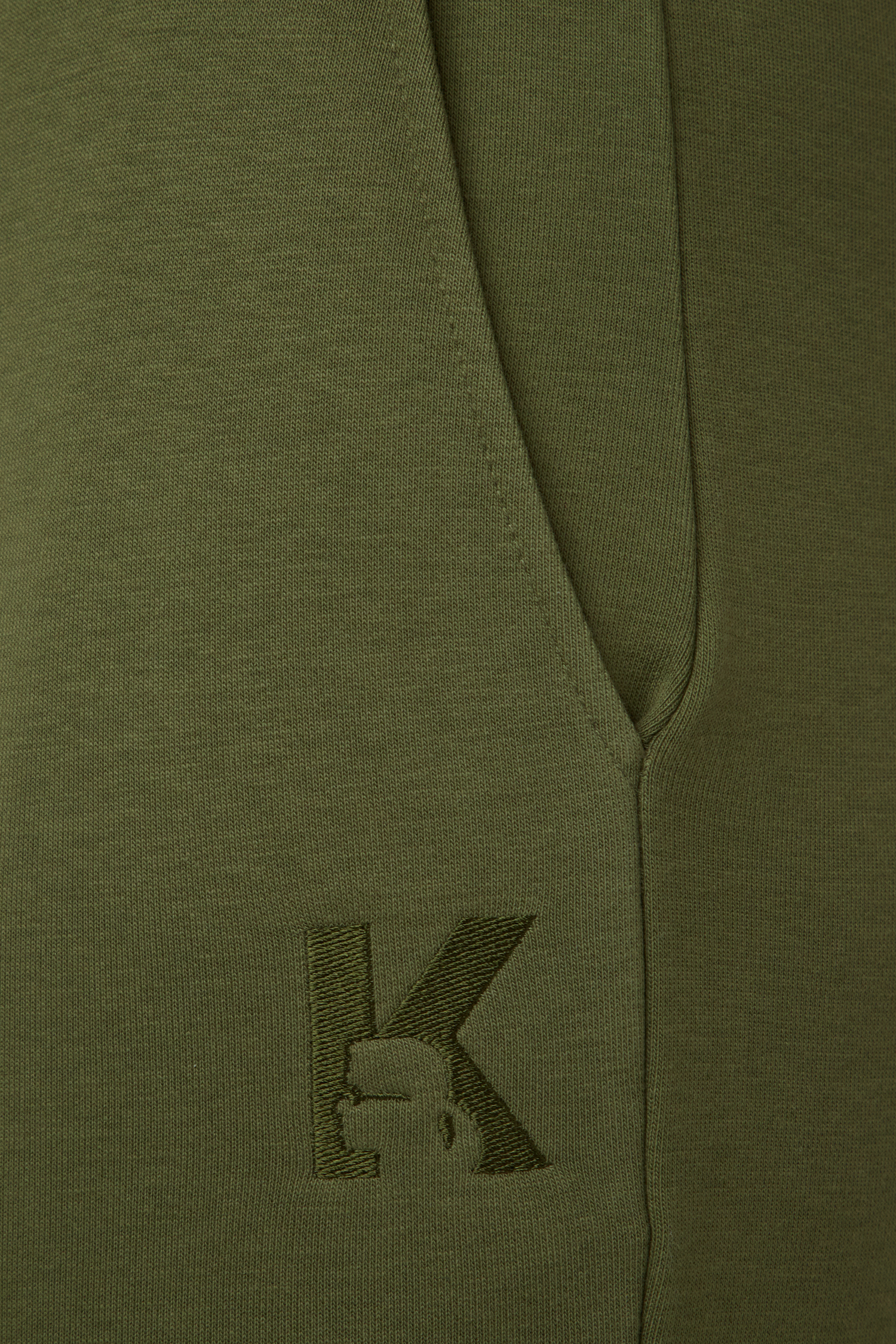 Мужские оливковые спортивные брюки Karl Lagerfeld 534910.705893;550