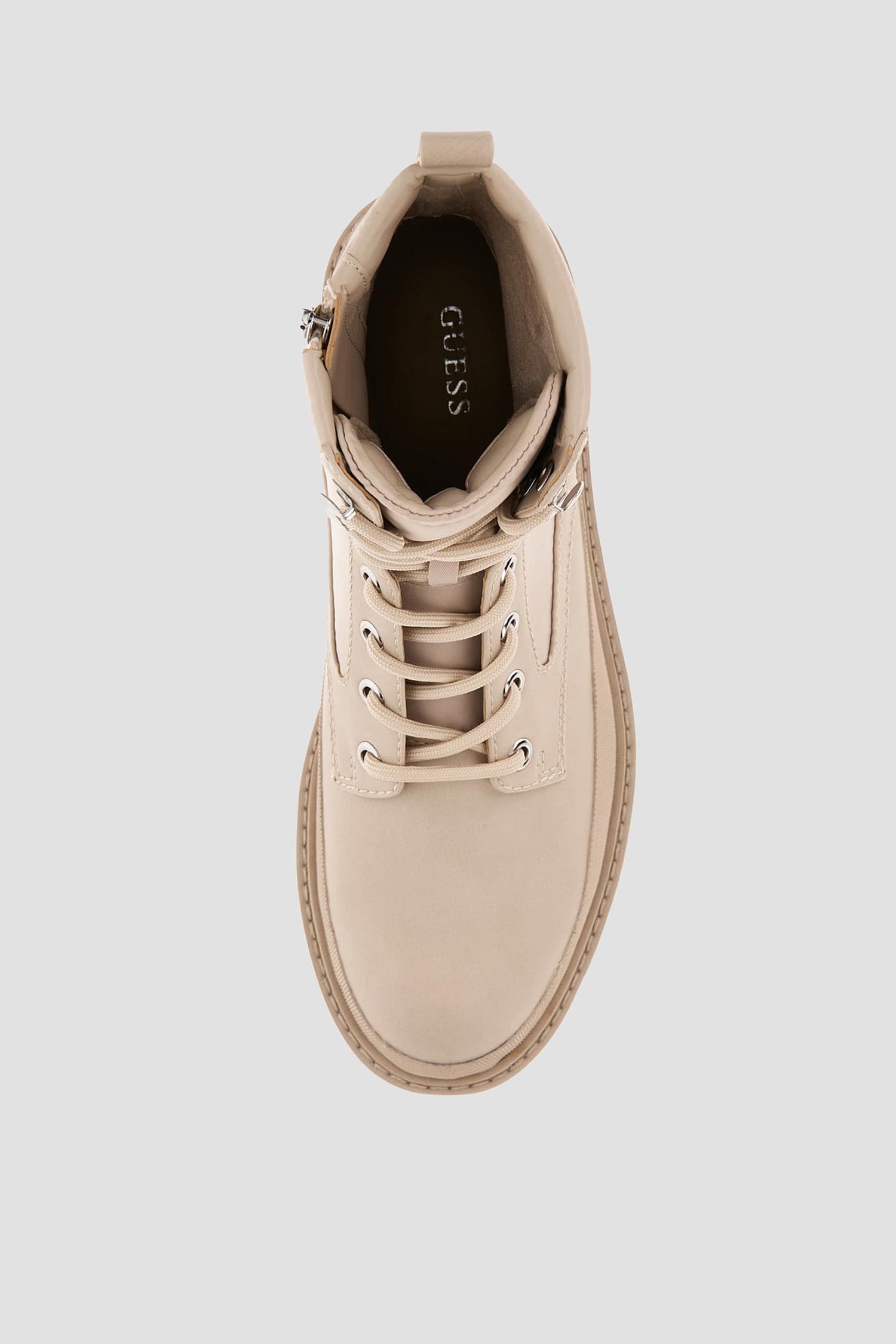 Женские бежевые ботинки Guess FL7BDA.ELE10;CREAM
