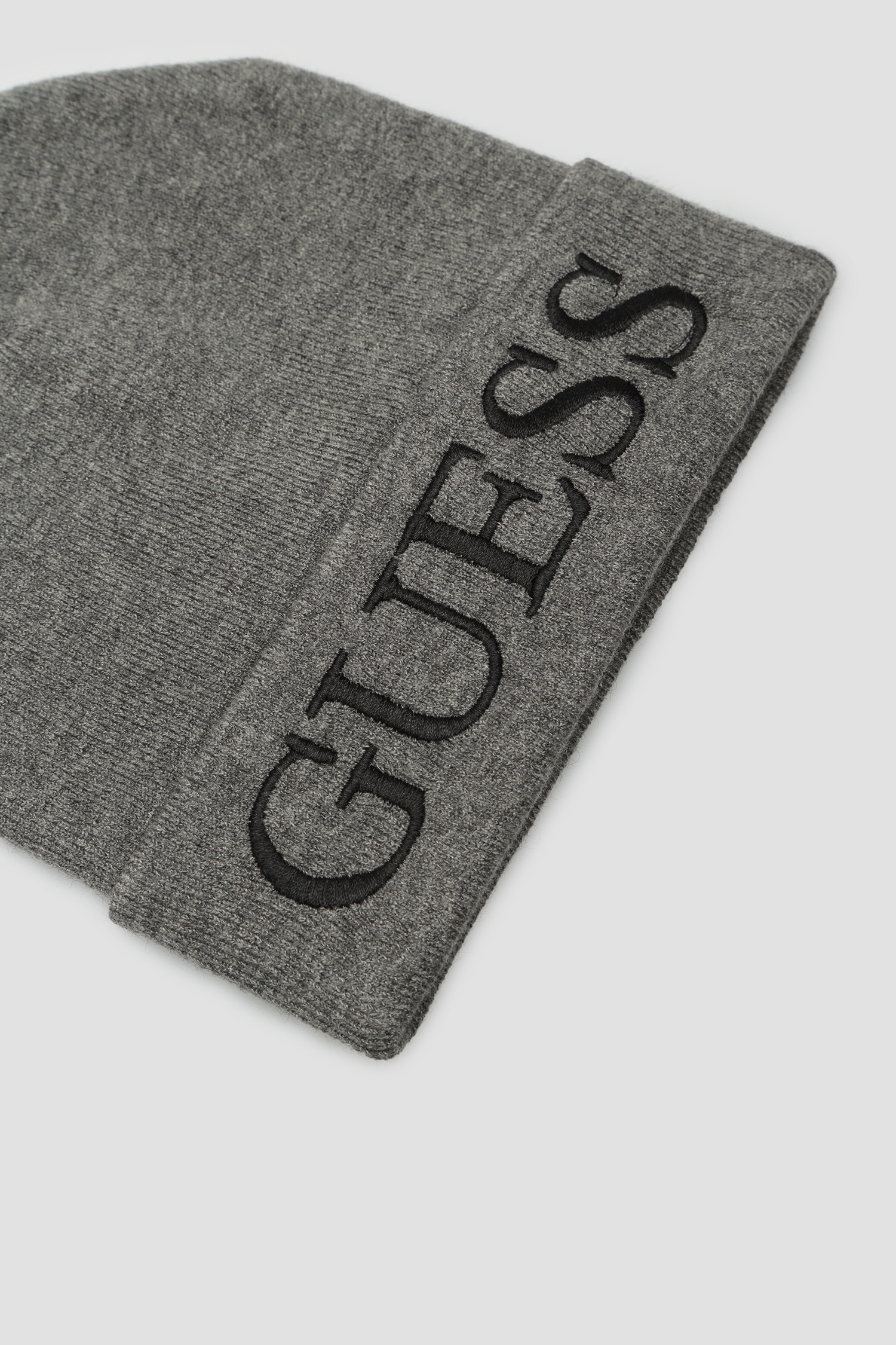Чоловіча сіра шапка Guess AM8858.WOL01;GRY