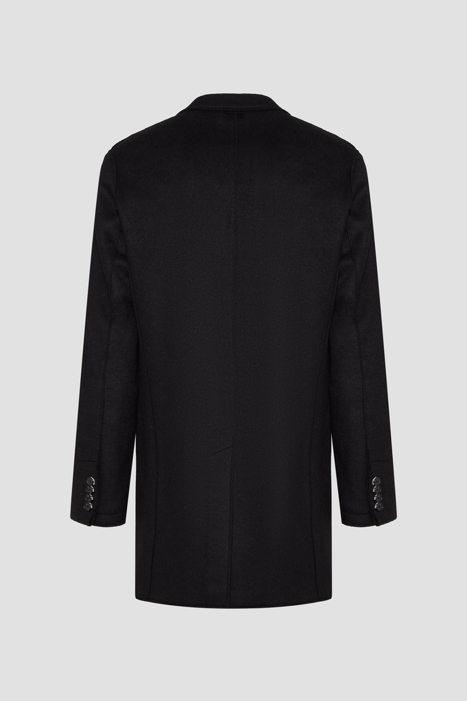 Мужское черное пальто Karl Lagerfeld 544557.455010;990