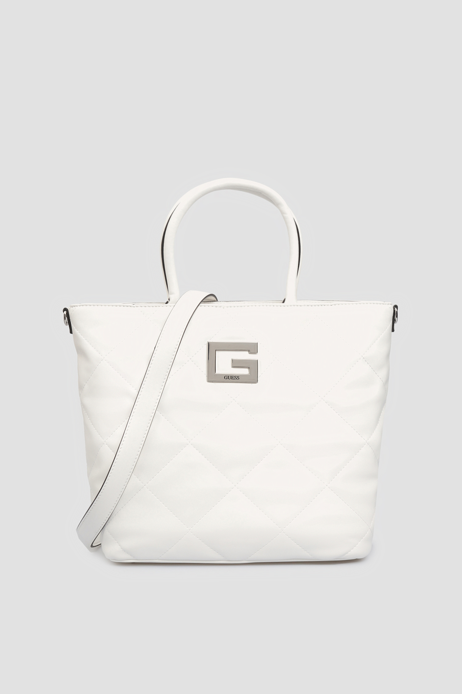 Женская белая сумка Guess HWQW75.80230;WHI