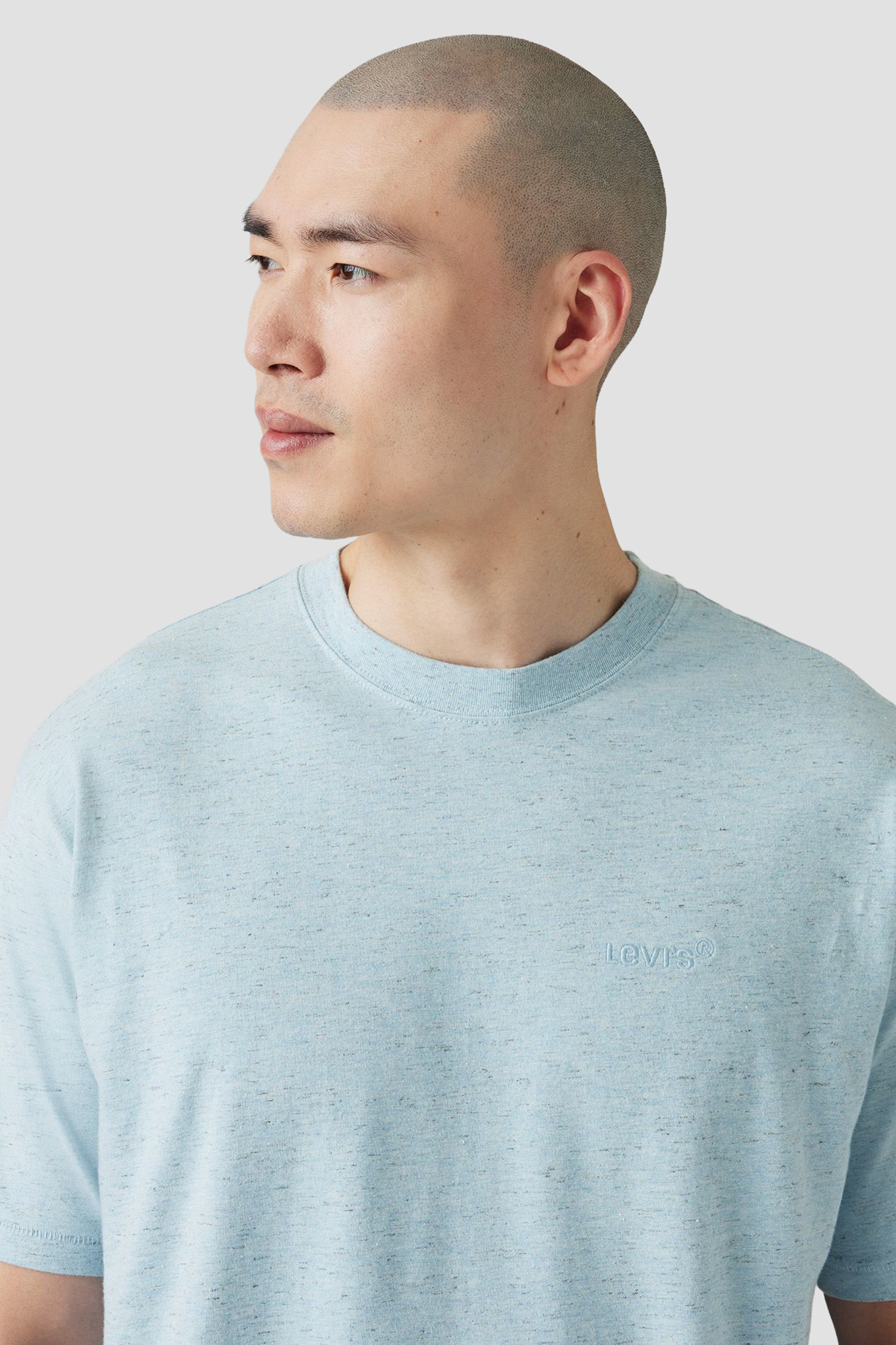 Мужская голубая футболка Levi’s® A0637;0141