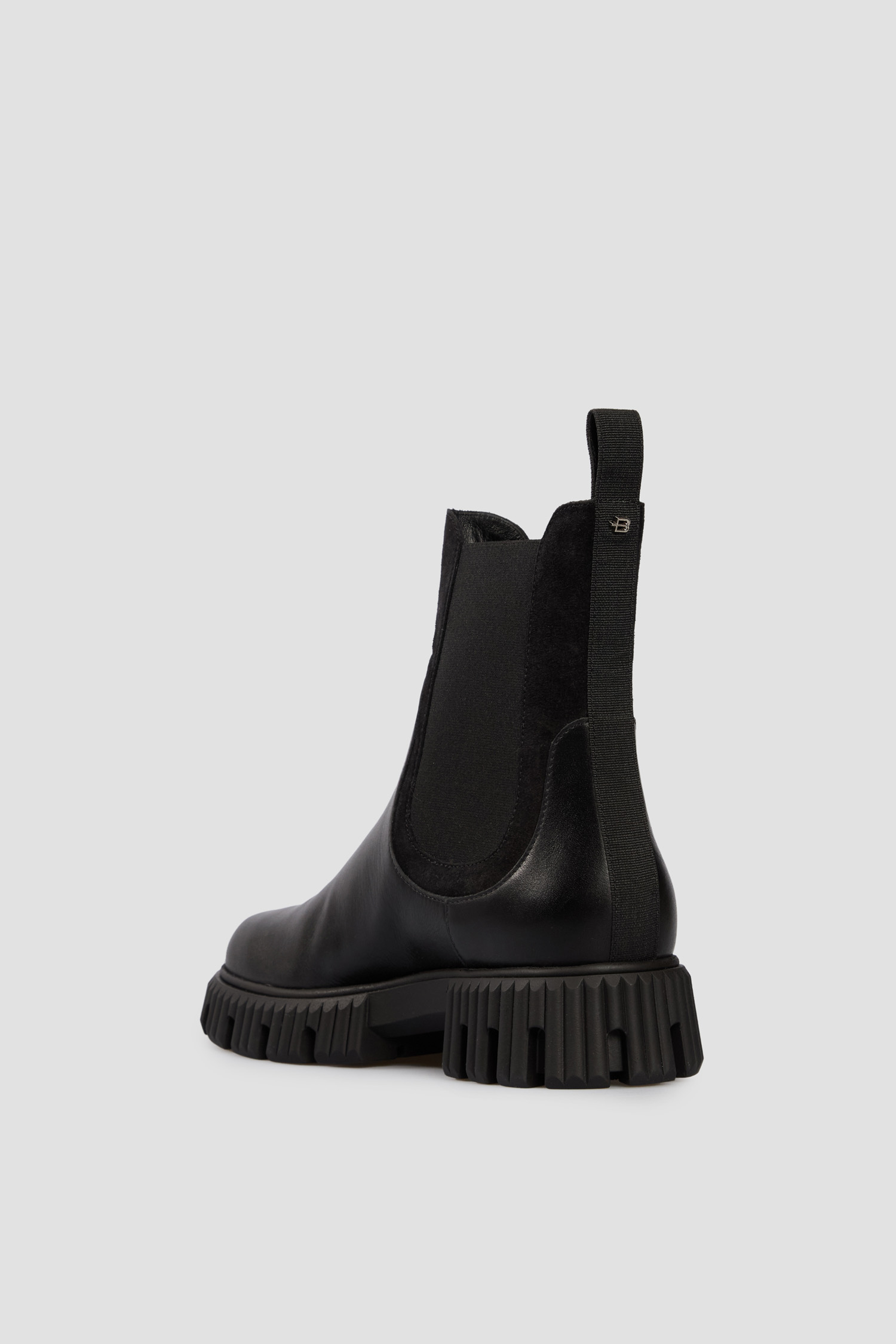 Жіночі чорні шкіряні челсі BALDININI D5B511P1VITE;0000