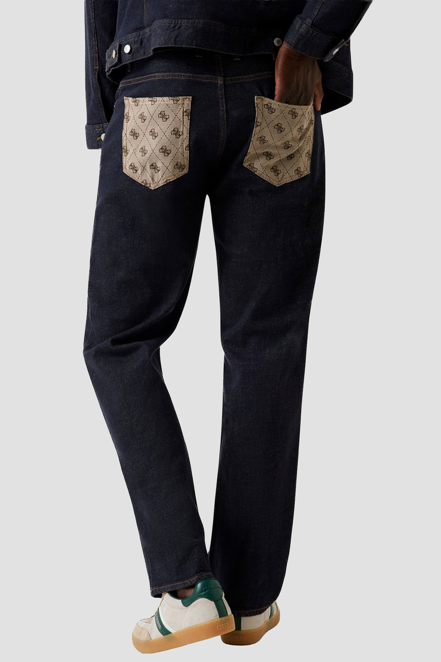 Чоловічі темно-сині джинси Guess M5YA82.D5QC2;SHMN