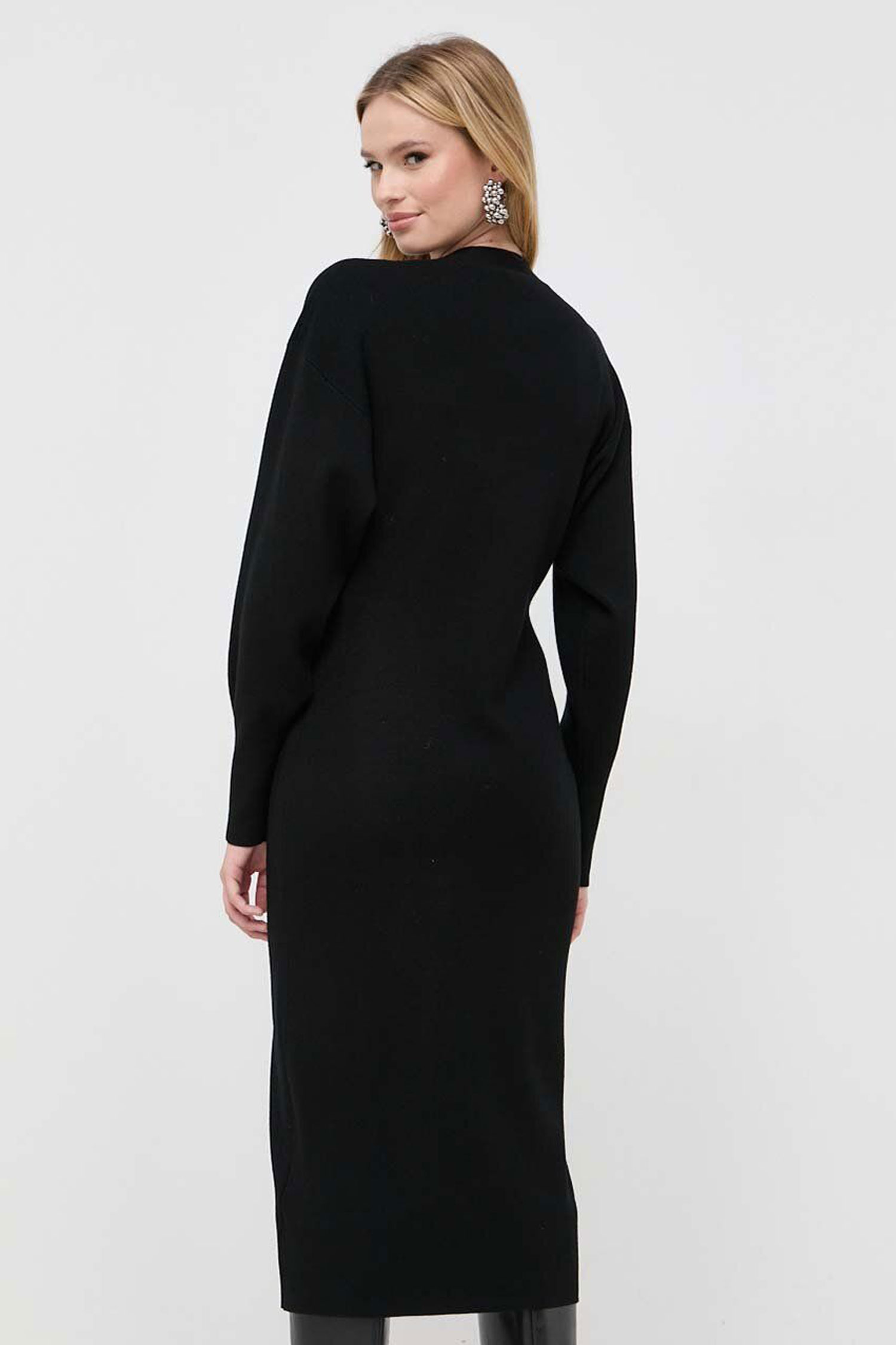 Женское черное платье BOSS 50493829;001