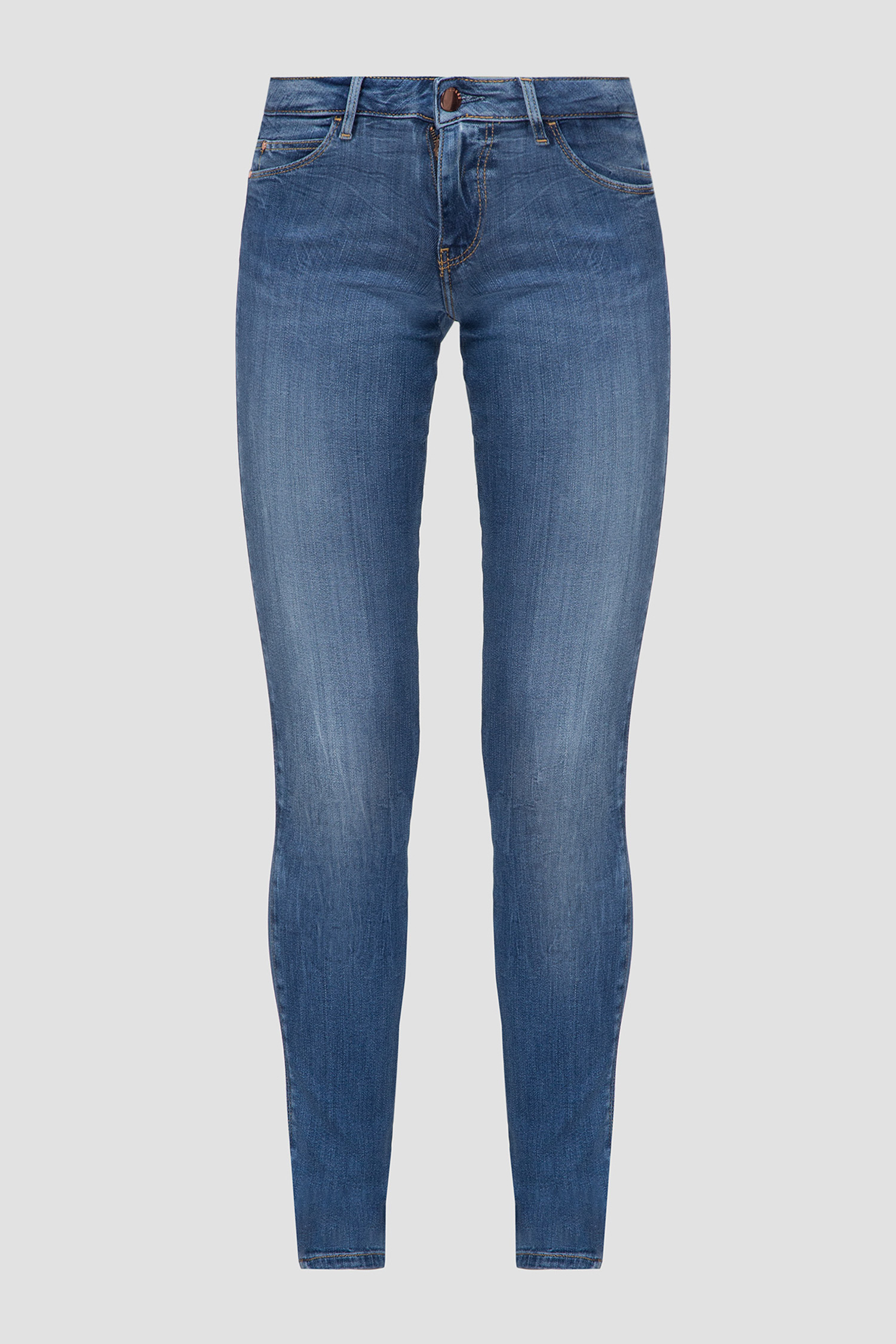 Женские синие джинсы Skinny Fit Guess W0GA37.D32J7;ECFM