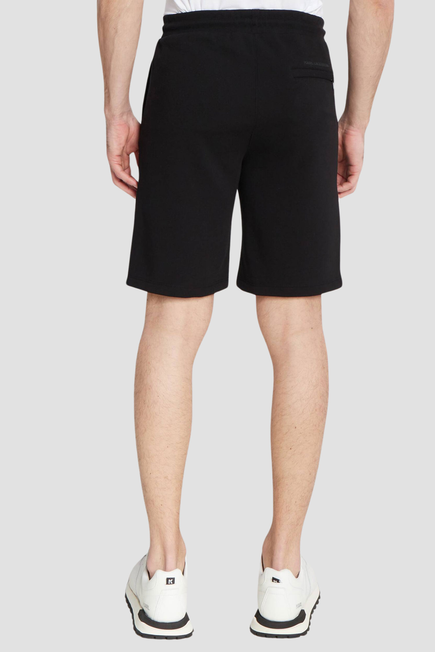 Мужские черные шорты Karl Lagerfeld 541900.705407;990