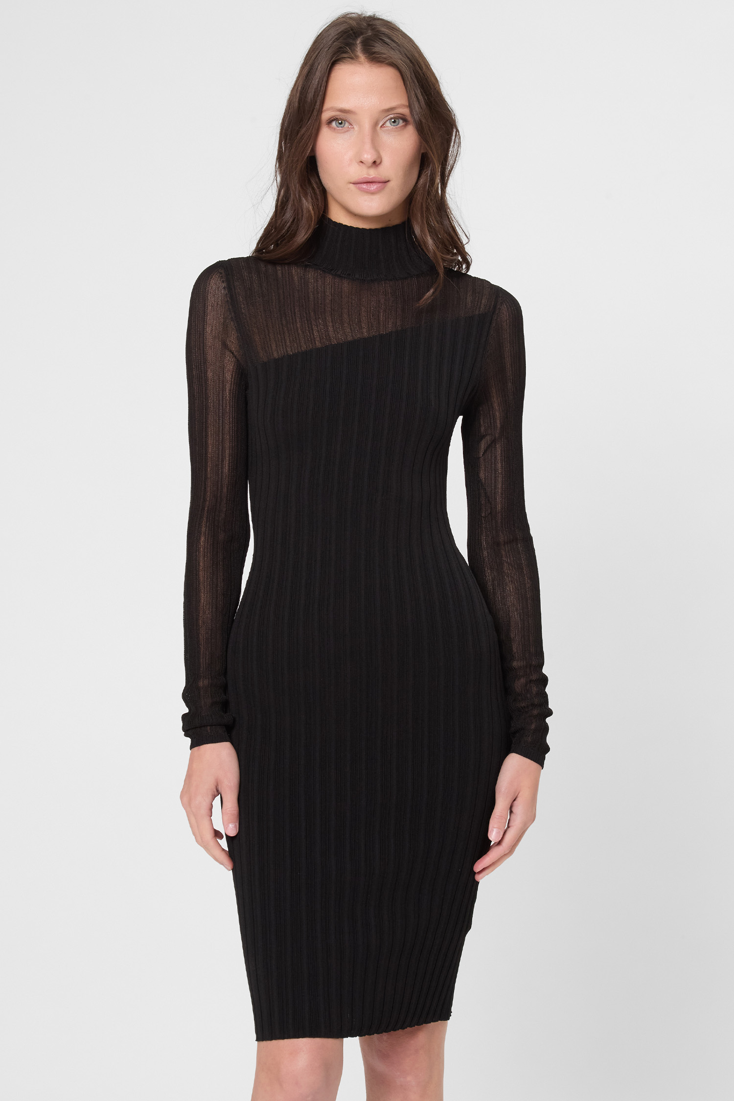 Женское черное платье HUGO 50542664;001