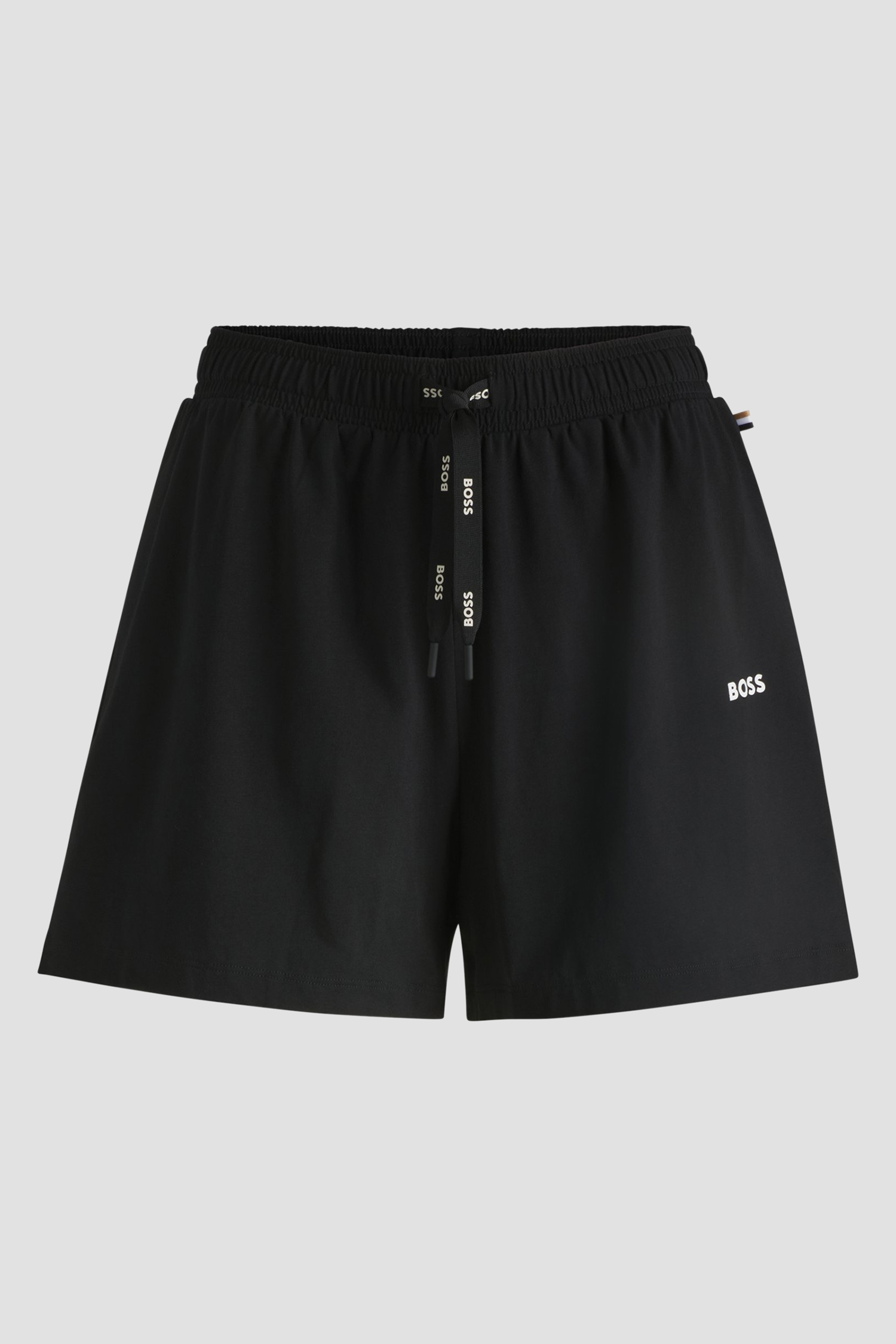 Женские черные шорты BOSS 50515606;001