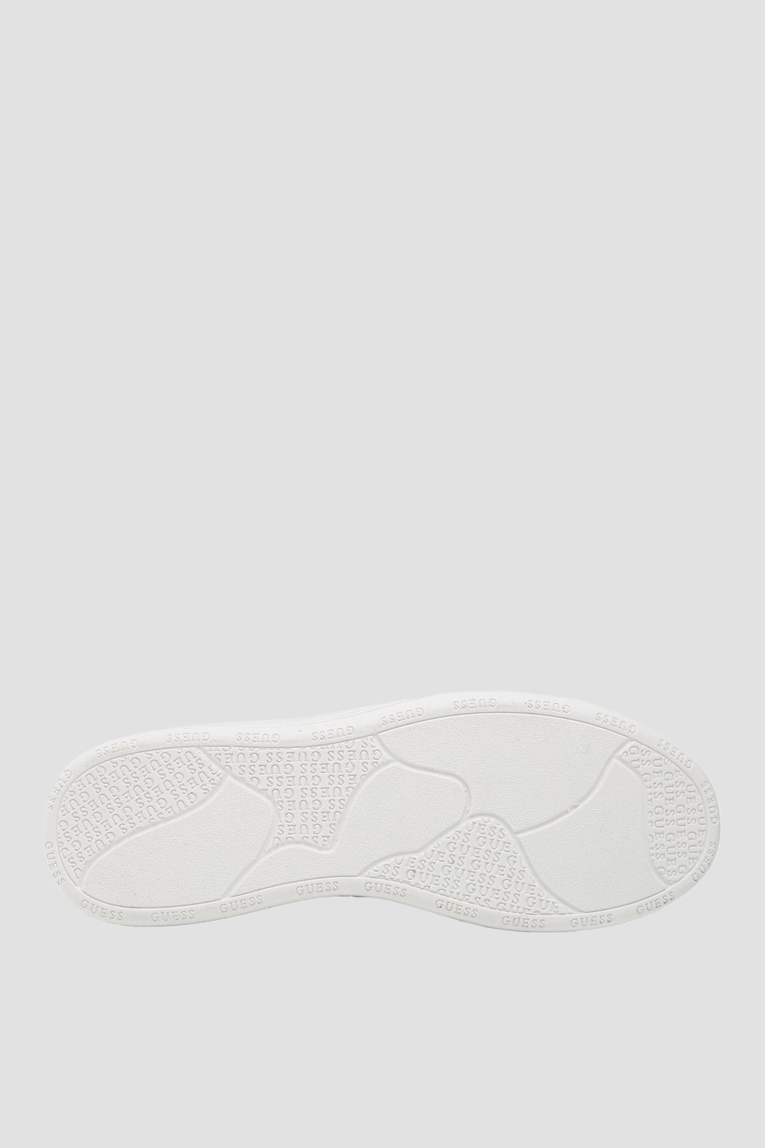 Мужские белые сникерсы Guess FM5VIB.ELE12;WHBLK