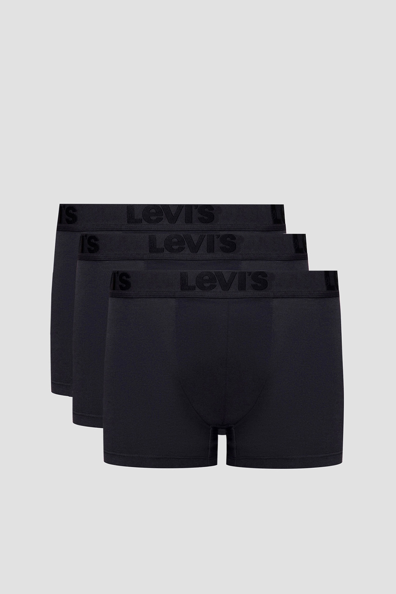 Чоловічі чорні боксери (3 шт) Levi’s® 905045001;001