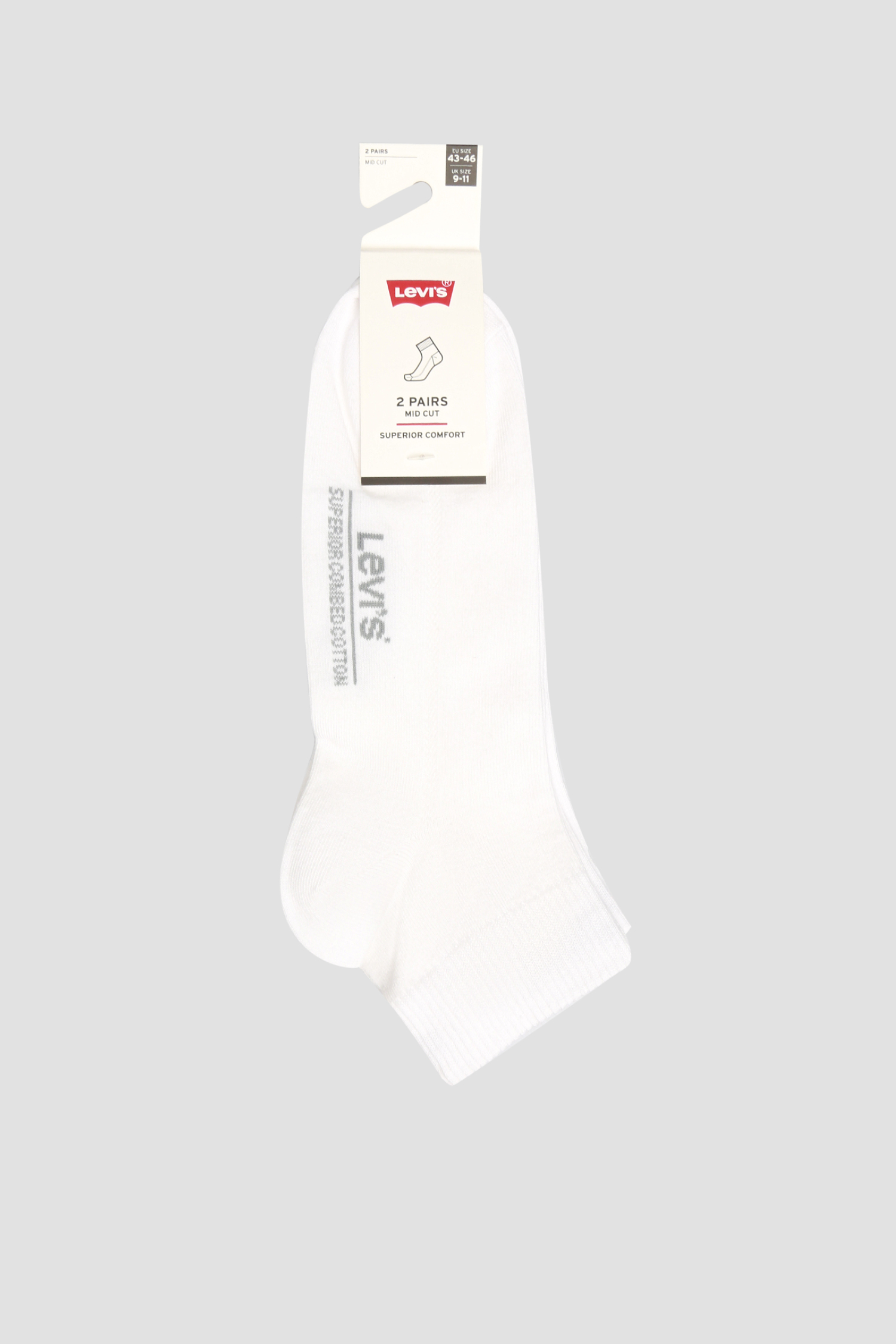Білі шкарпетки (2 пари) Levi’s® 993052001;300