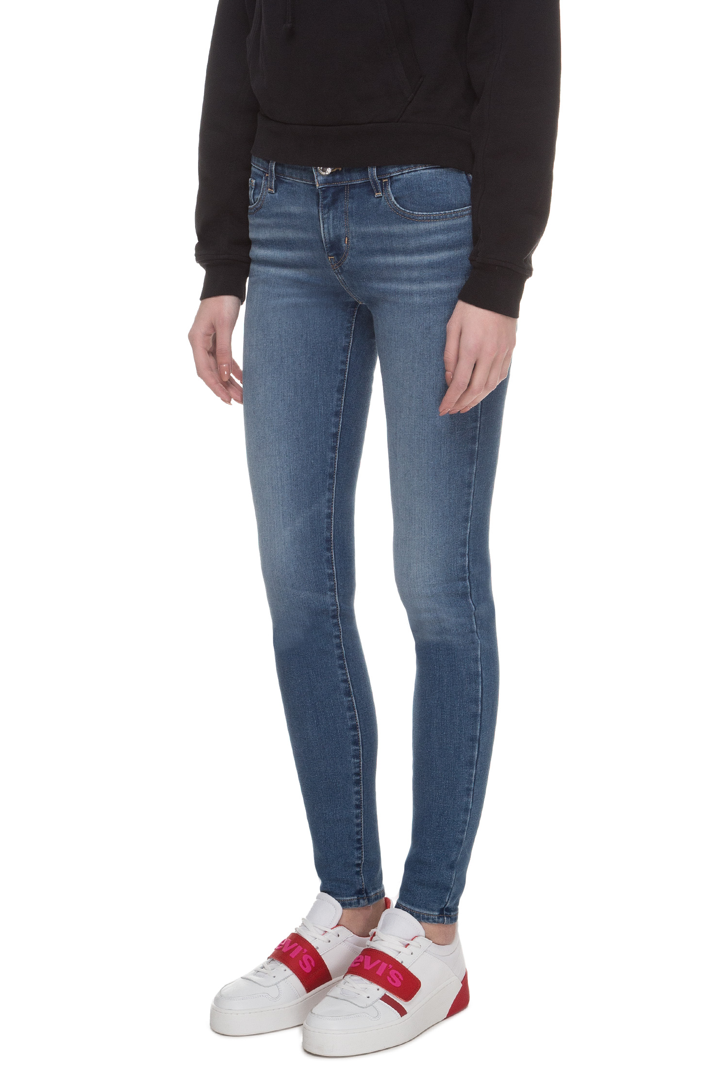 Женские голубые джинсы 710™ Super Skinny Levi’s® 17778;0340