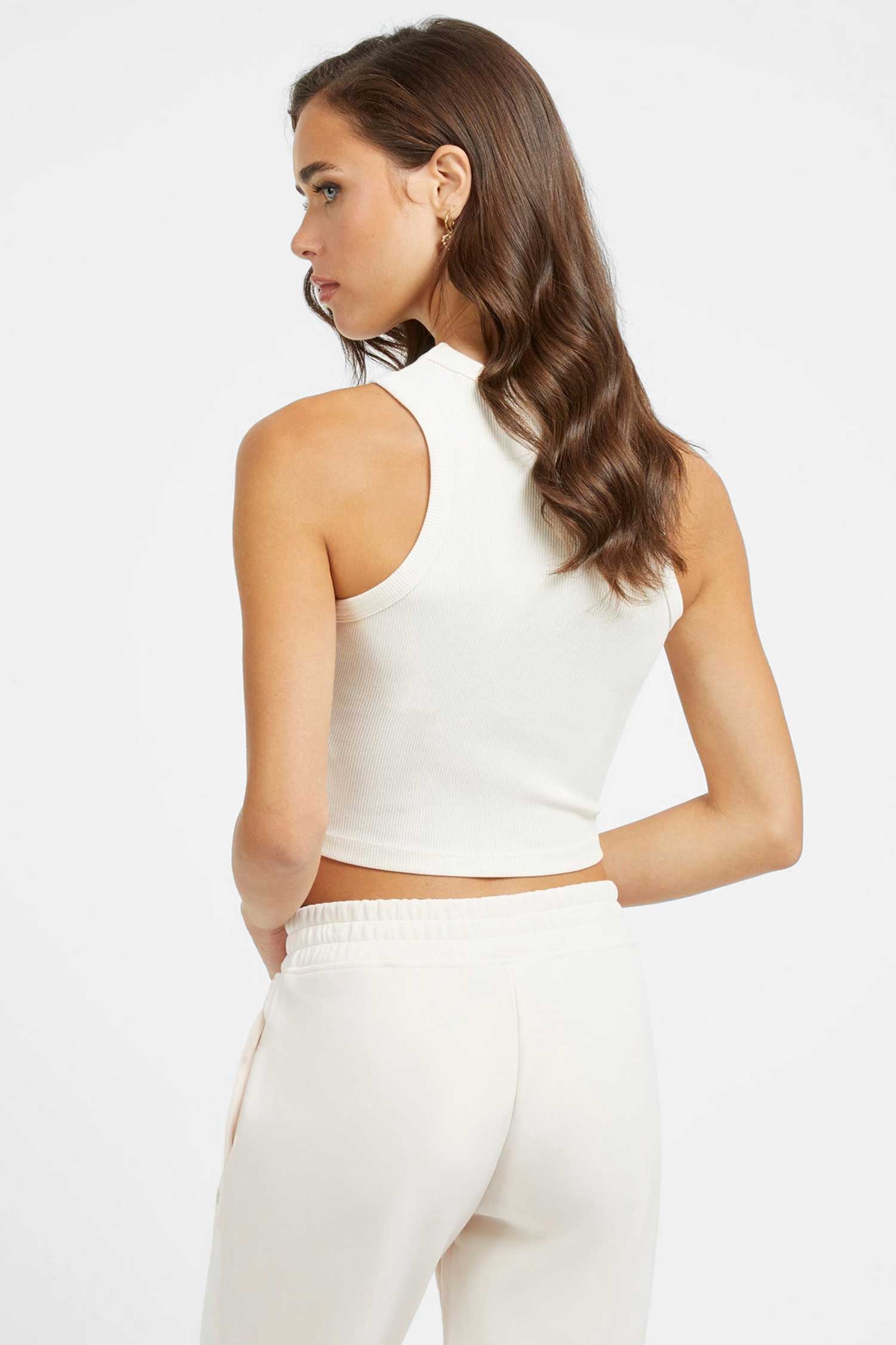 Жіночий білий топ Guess V3GP19.K8RT2;G6K5