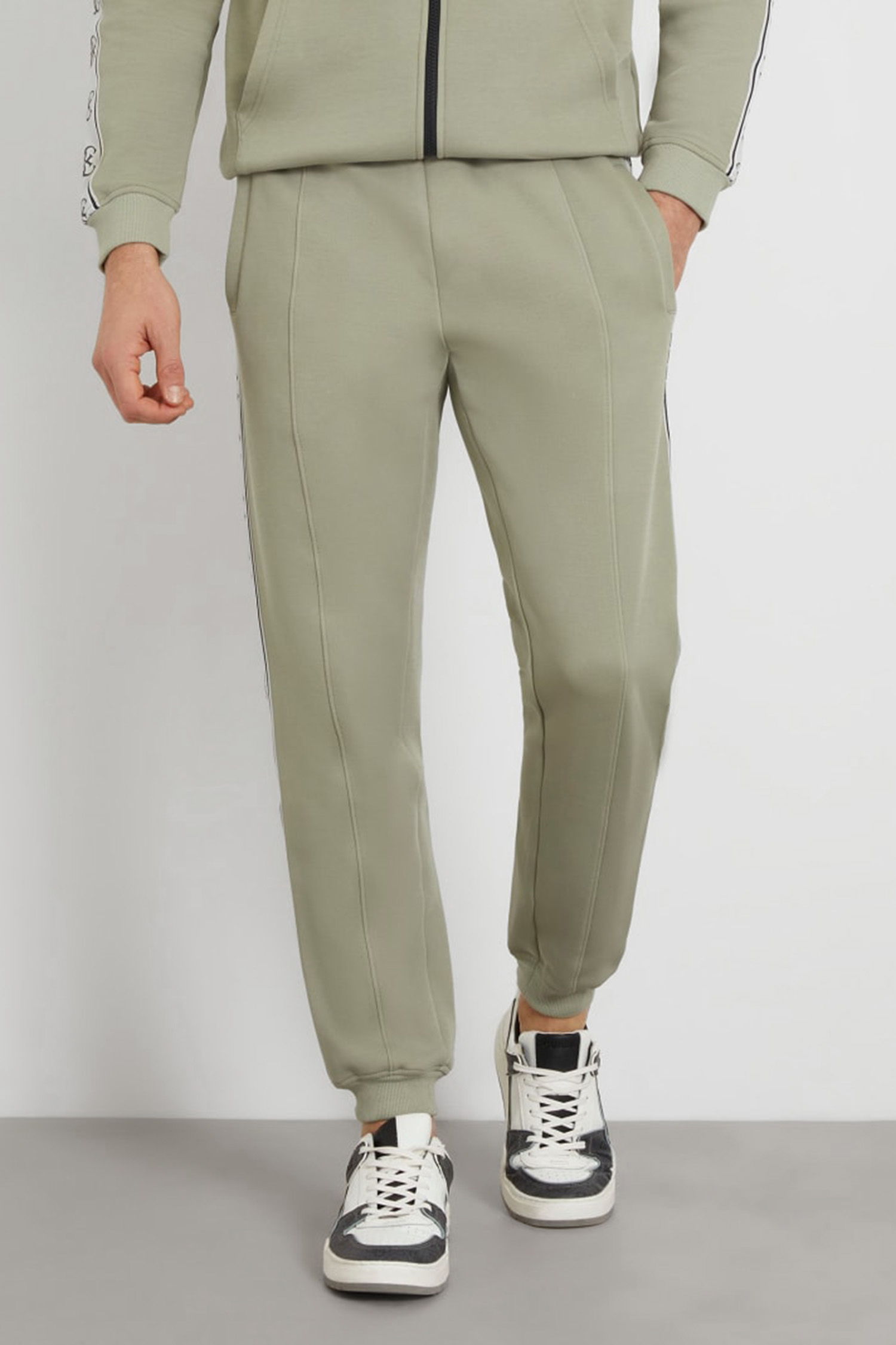 Чоловічі оливкові спортивні штани Guess Z2YB09.KB3P2;A810