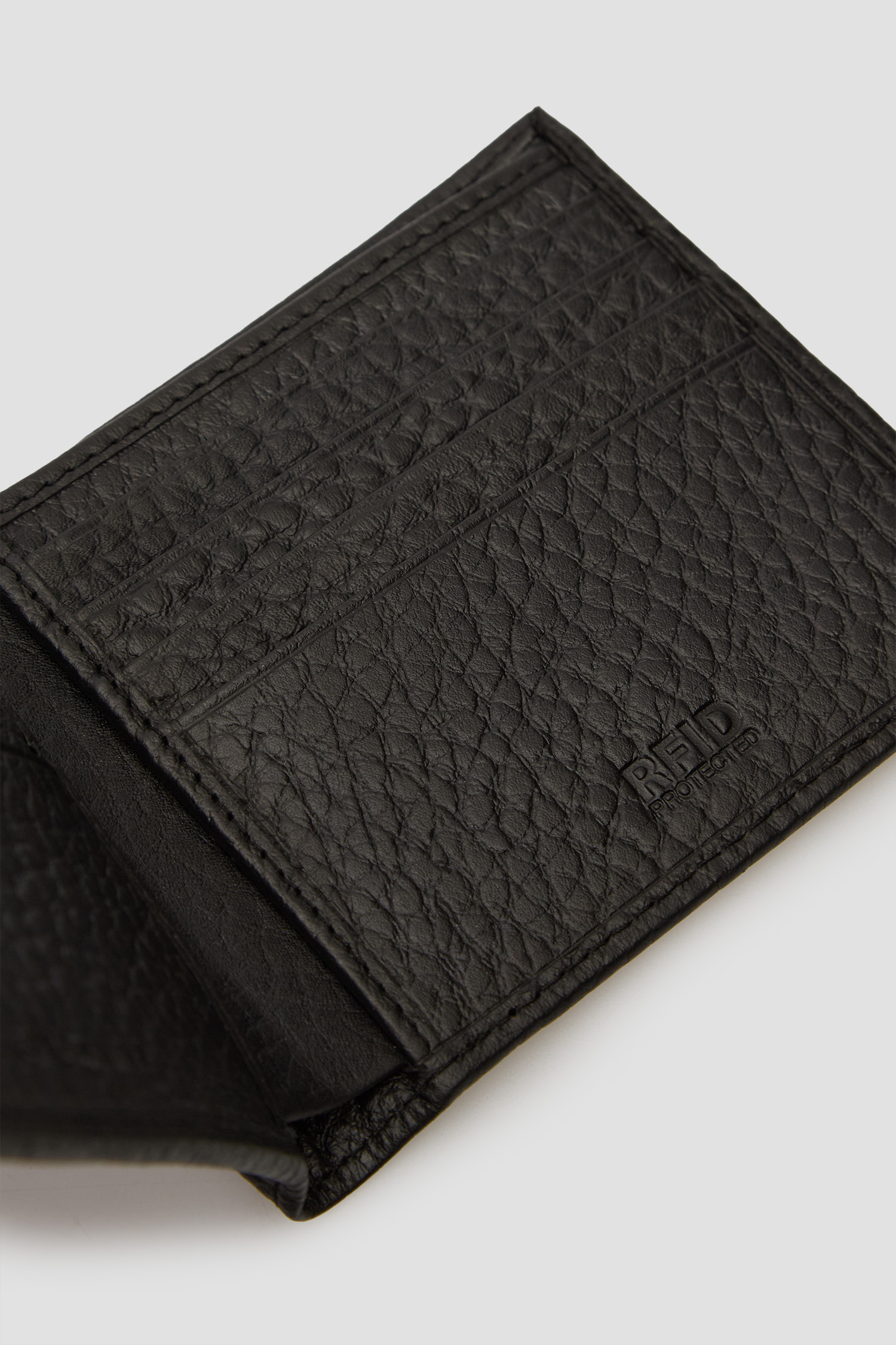 Мужской черный кожаный кошелек BALDININI Q6B420XXBOTT;0002