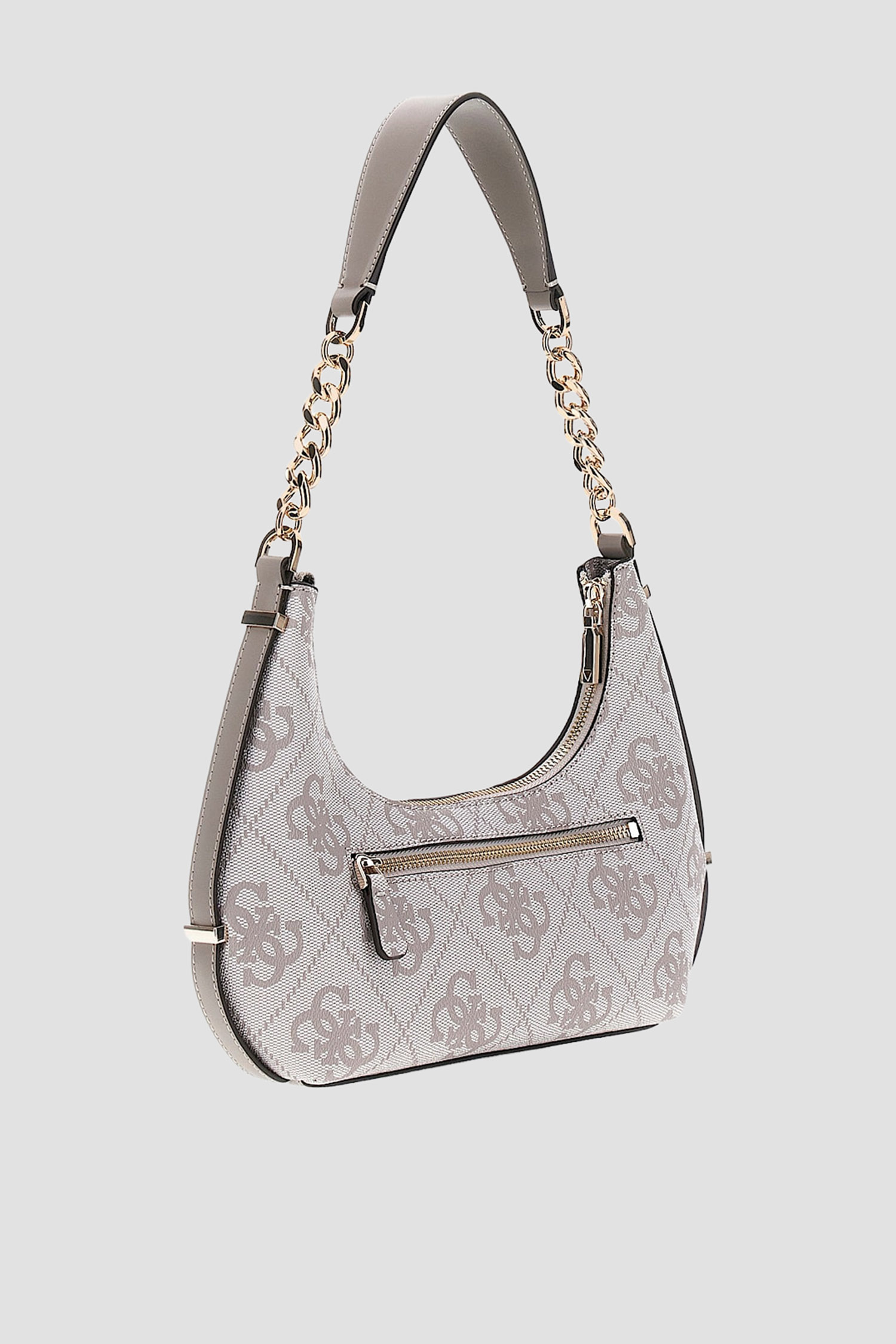 Женская бежевая сумка с узором Guess HWSO78.38180;DKO