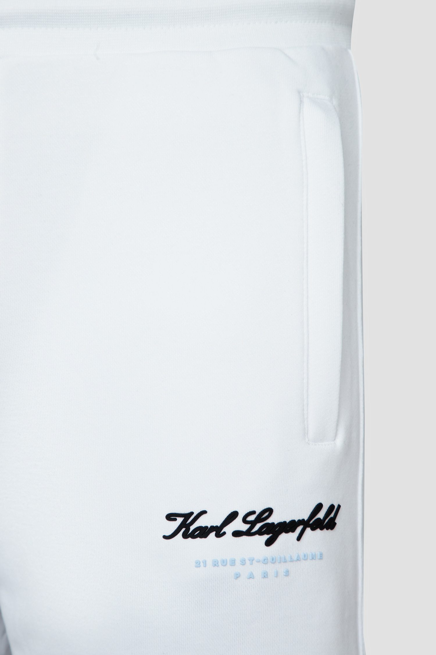 Мужские белые шорты Karl Lagerfeld 541900.705407;10