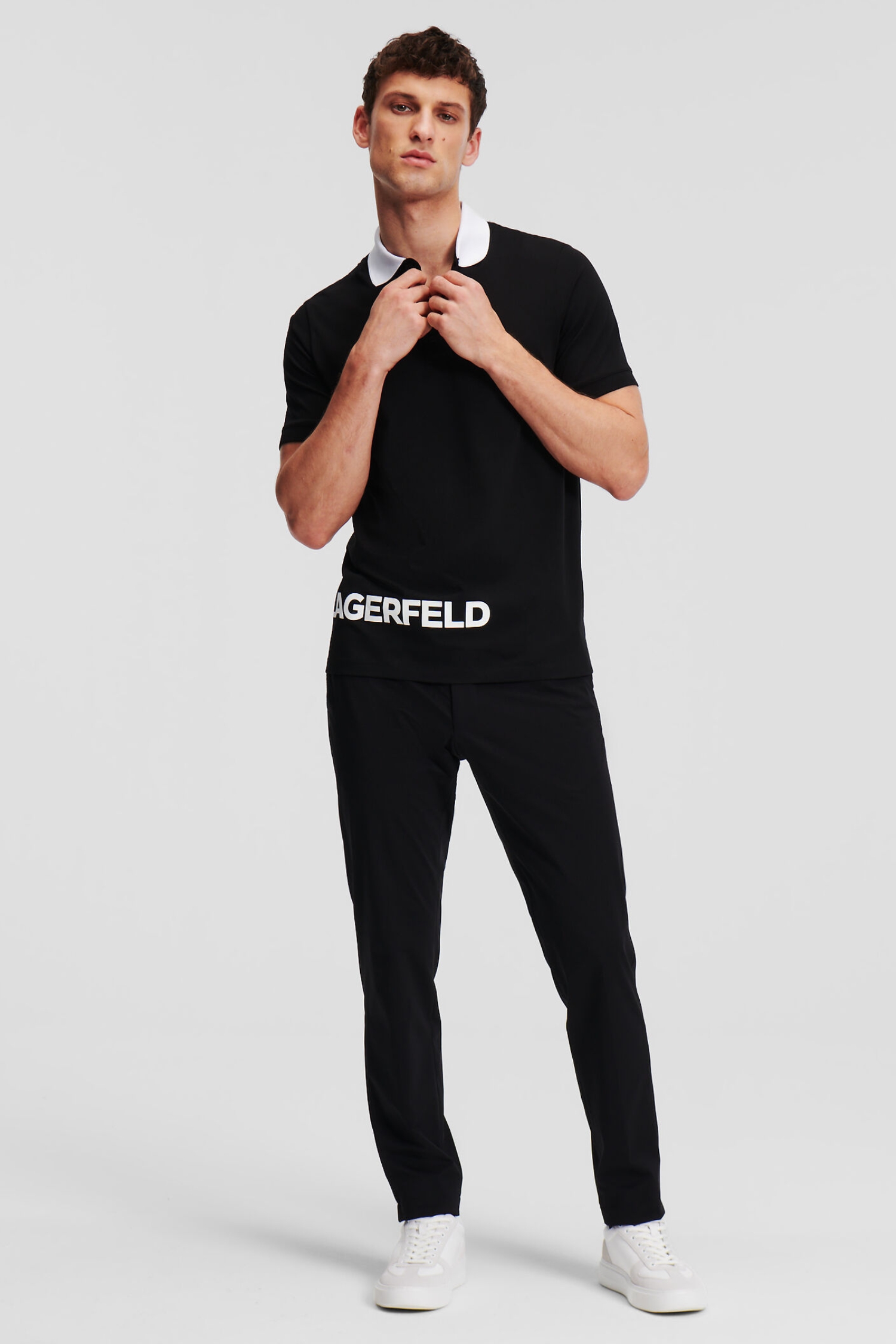 Чоловічі чорні чіноси Karl Lagerfeld 541002.255056;990
