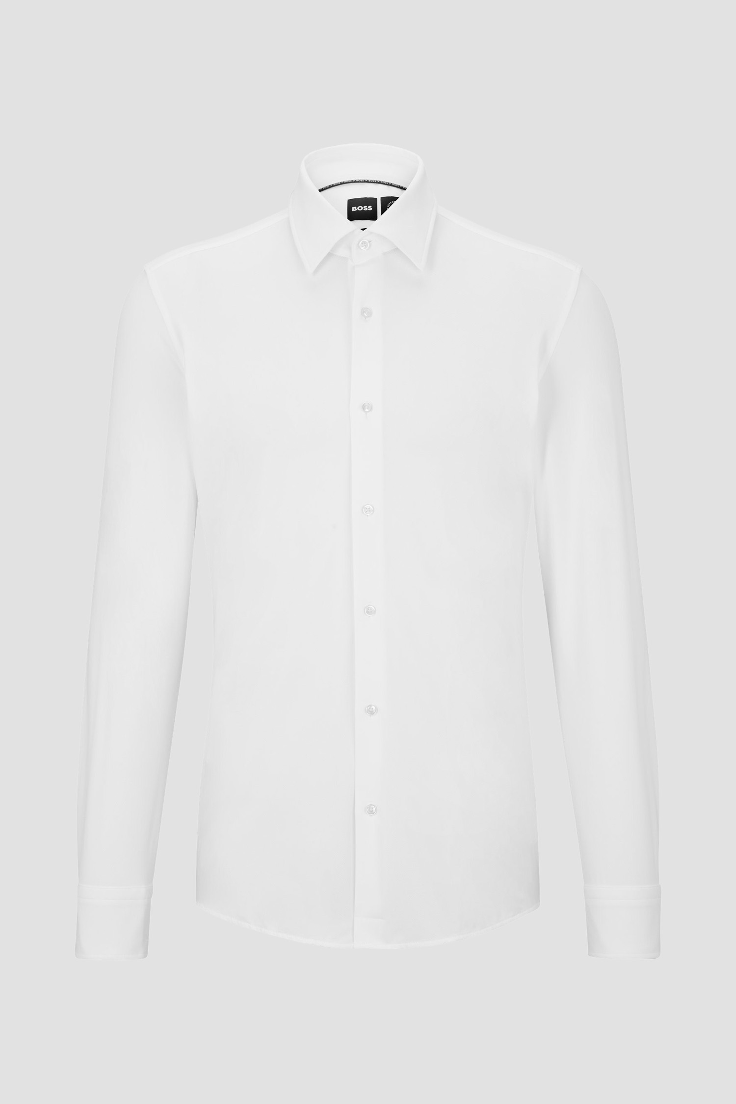 Мужская белая рубашка BOSS 50490393;100