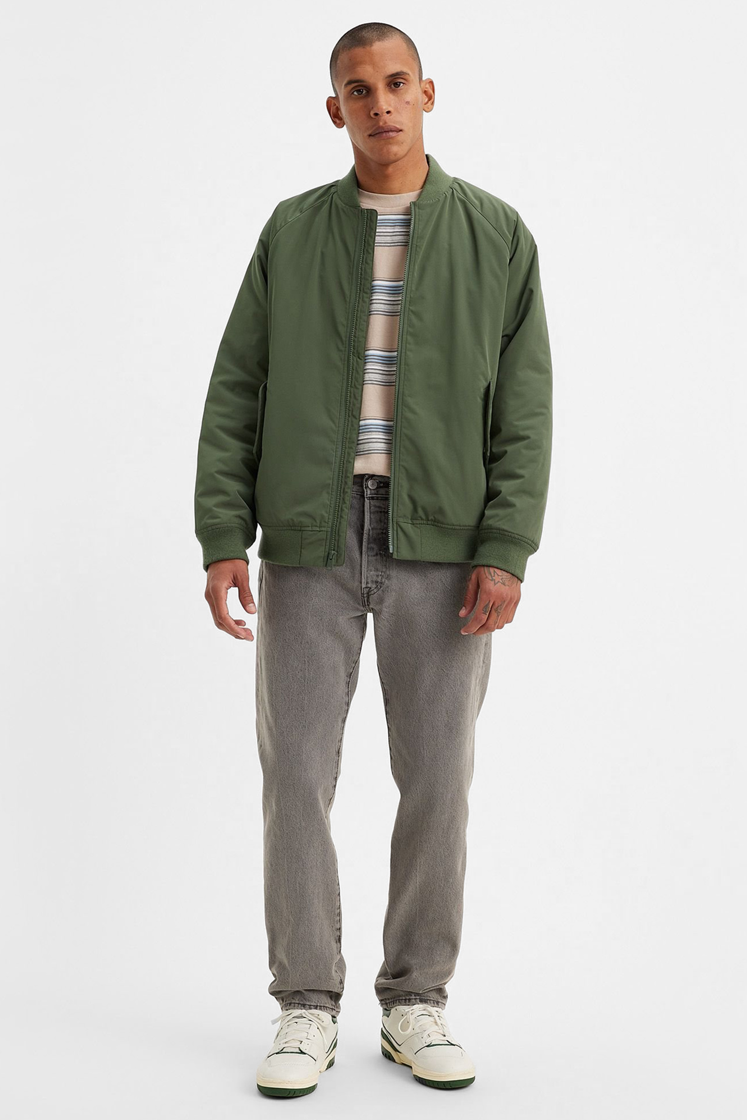 Чоловічі сірі джинси 501® Straight Levi’s® 00501;3496