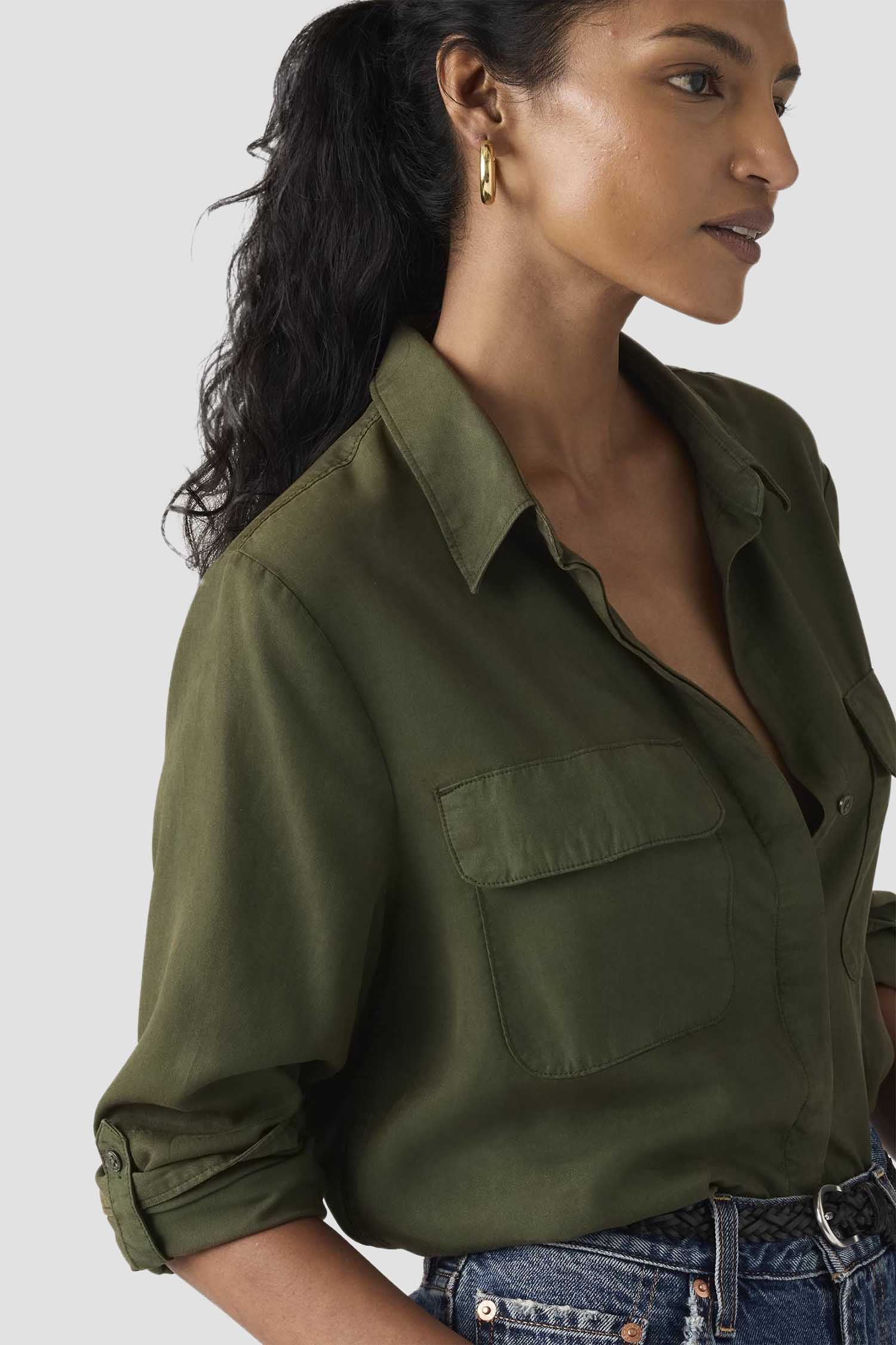 Жіноча зелена сорочка Levi’s® 005NJ;0009