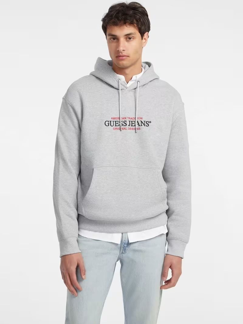 Мужское серое худи Guess Jeans M4YQ23.K9V31;H90Z