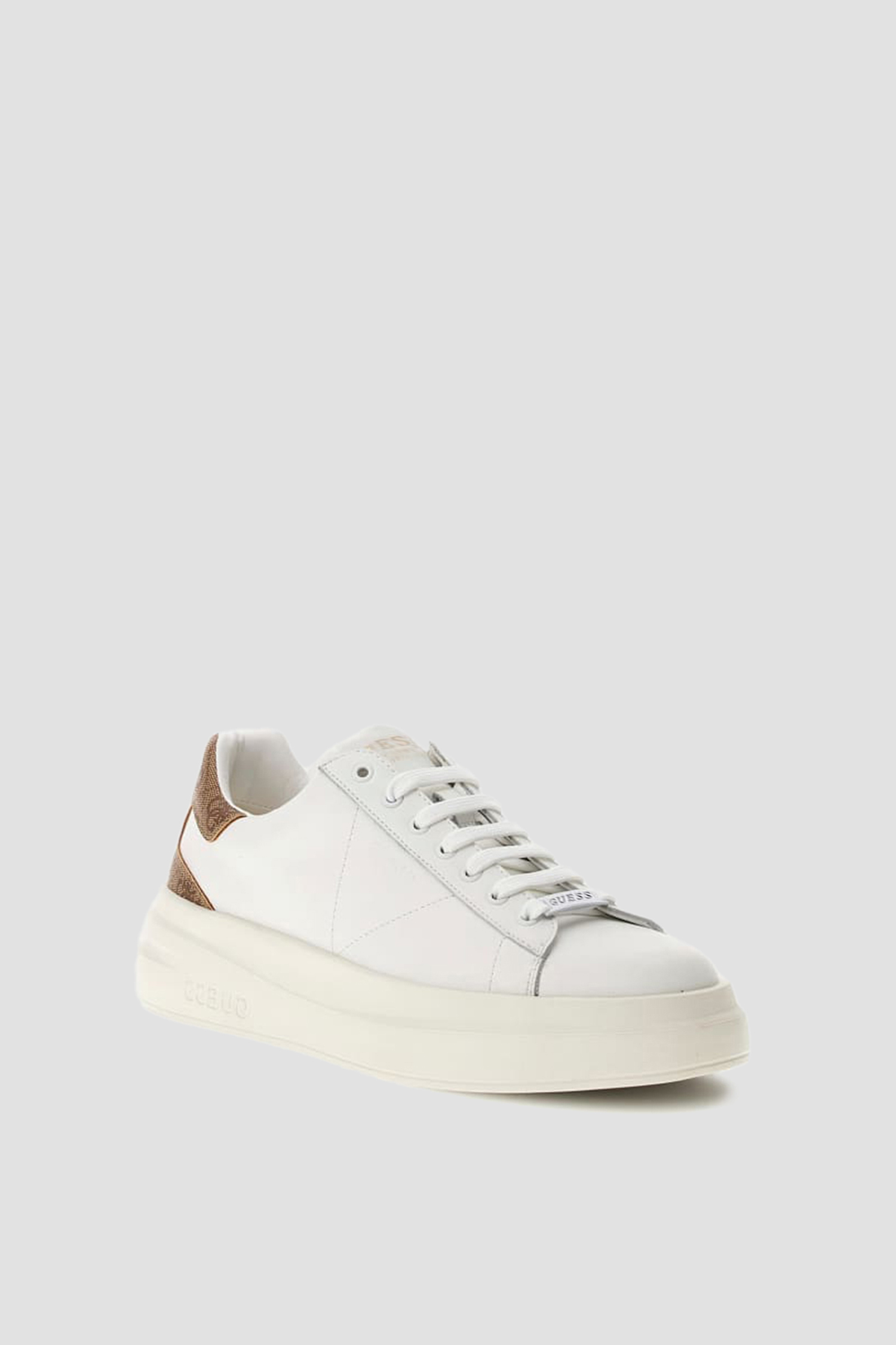 Чоловічі білі снікерси Guess FMPVIB.LEA12;WBEIB