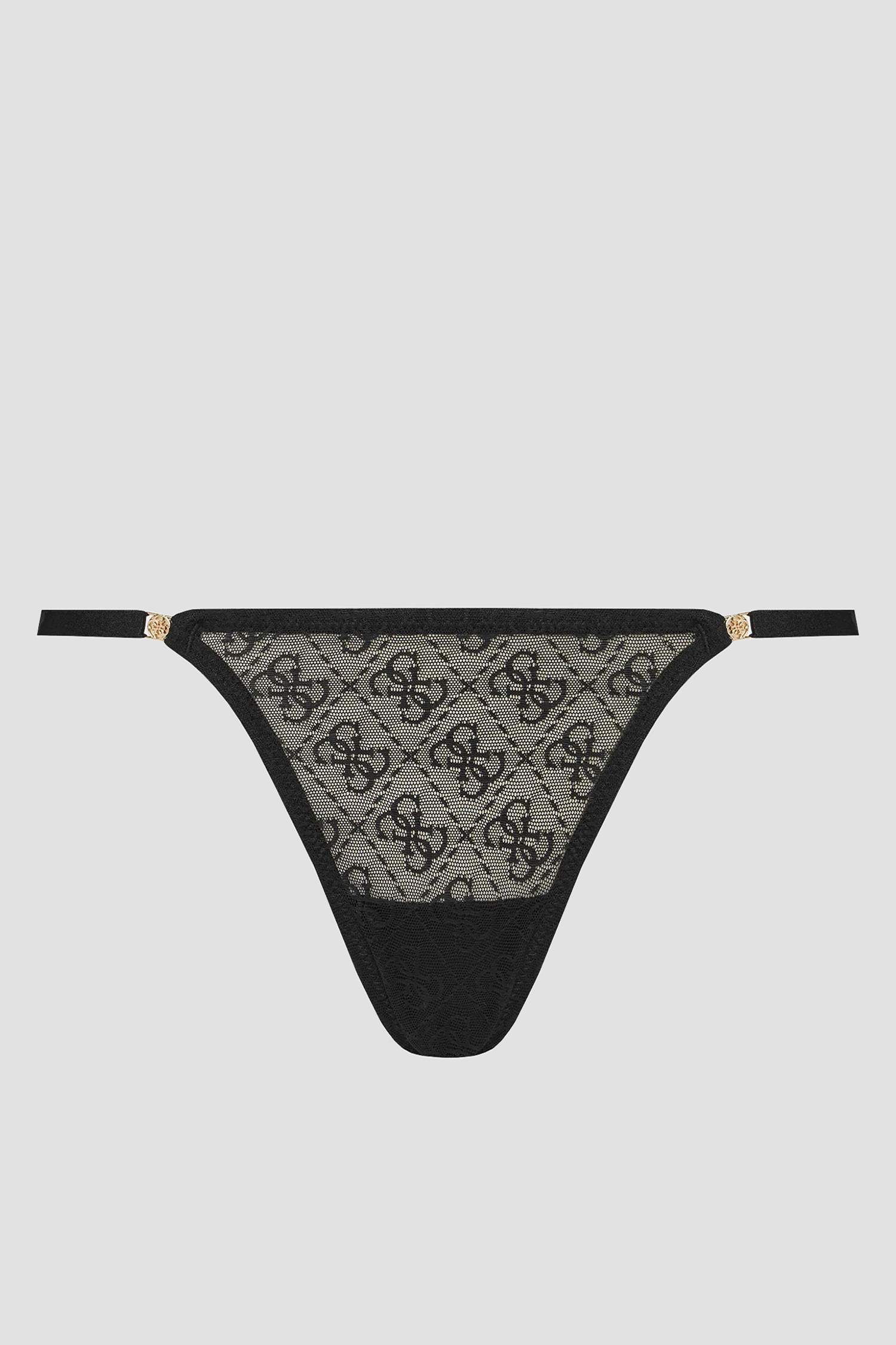 Женские черные трусики с узором Guess O5RE10.KCLB0;JBLK