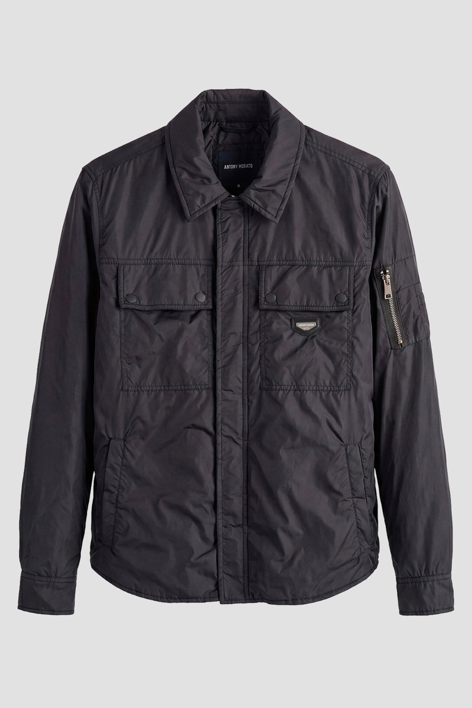 Мужская черная куртка Antony Morato MMCO00987.FA600271;9000