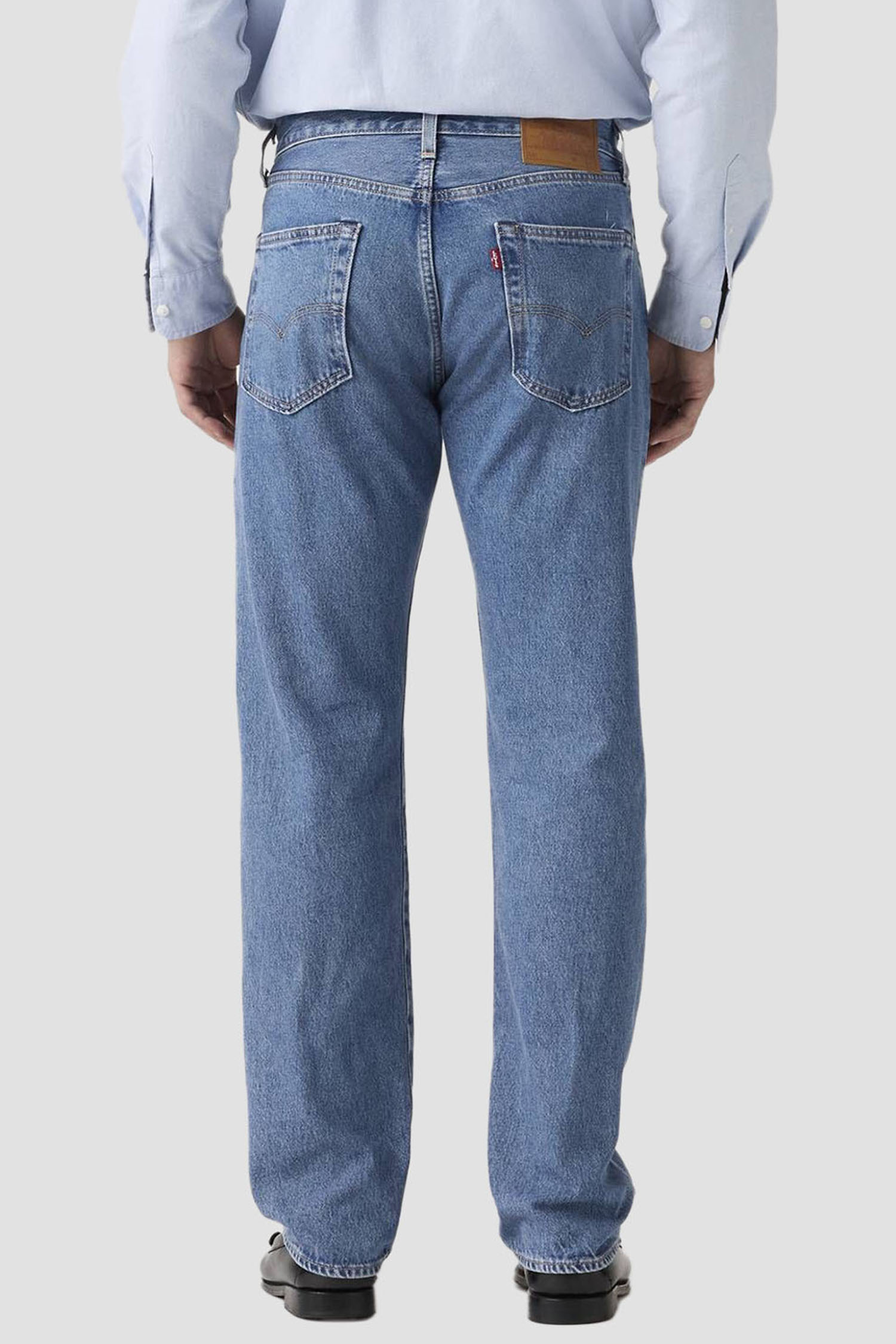 Чоловічі блакитні джинси 501® Relaxed Fit Levi’s® 0057V;0008